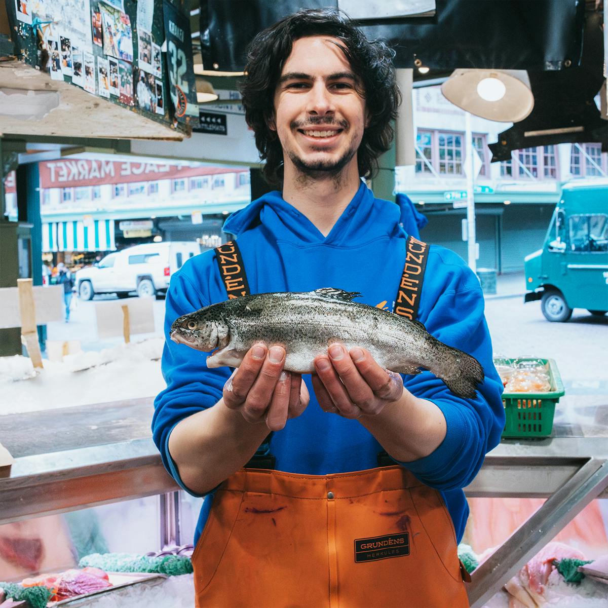 Rainbow Trout - Whole fish, Idaho, 1 lb by Pike Place Fish Market