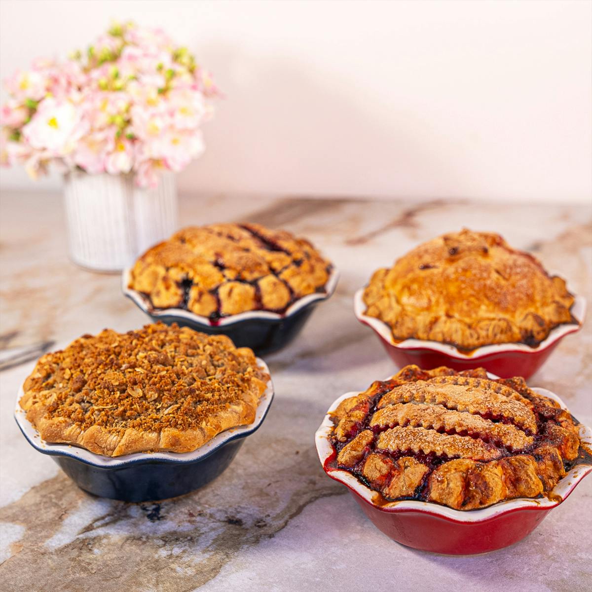 Mom's Little Spring Pie Sampler by Little Pie Company - Alternate image 2