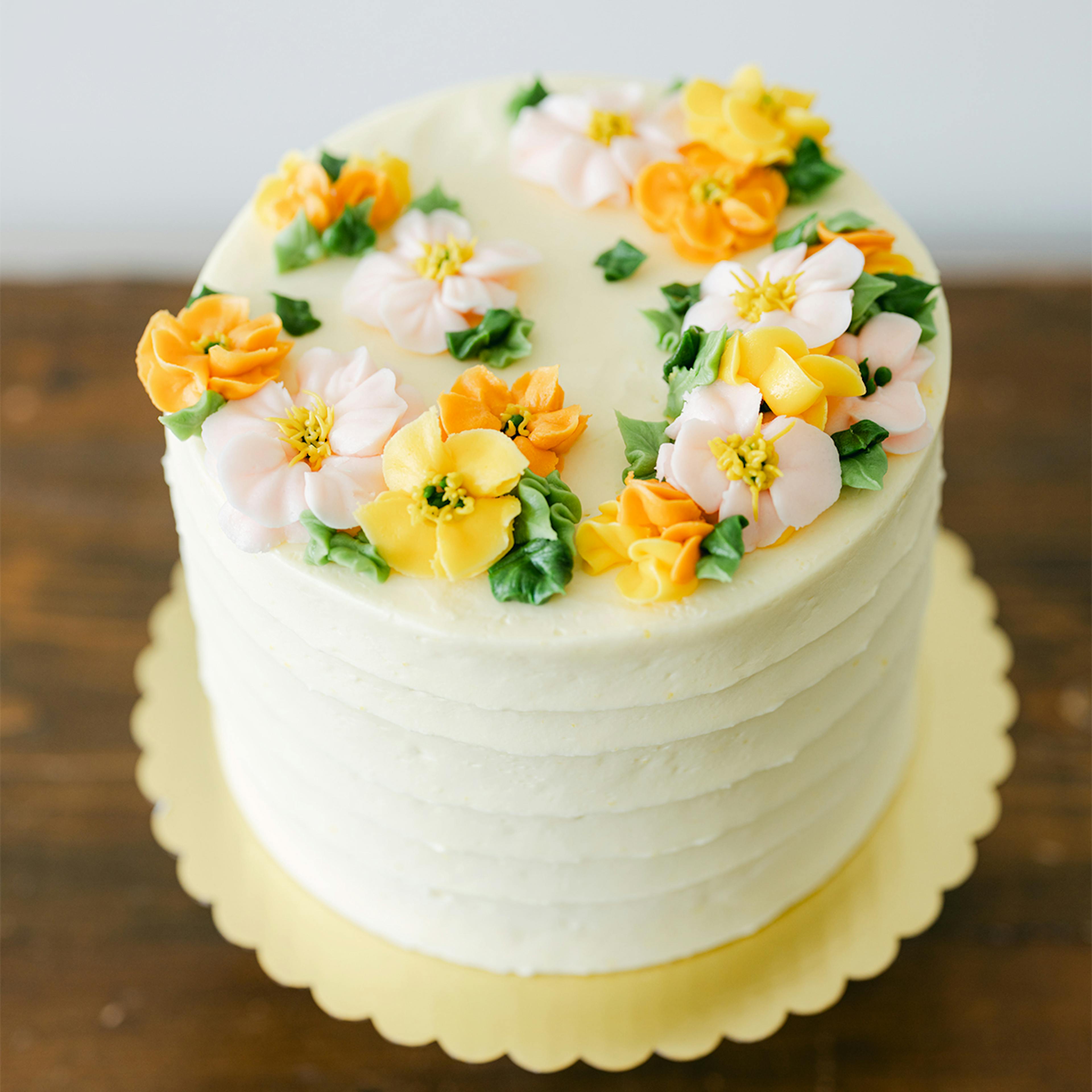 Mother's Day Handcrafted Lemon Cake by Elle's Belles Bakery - Alternate image 1
