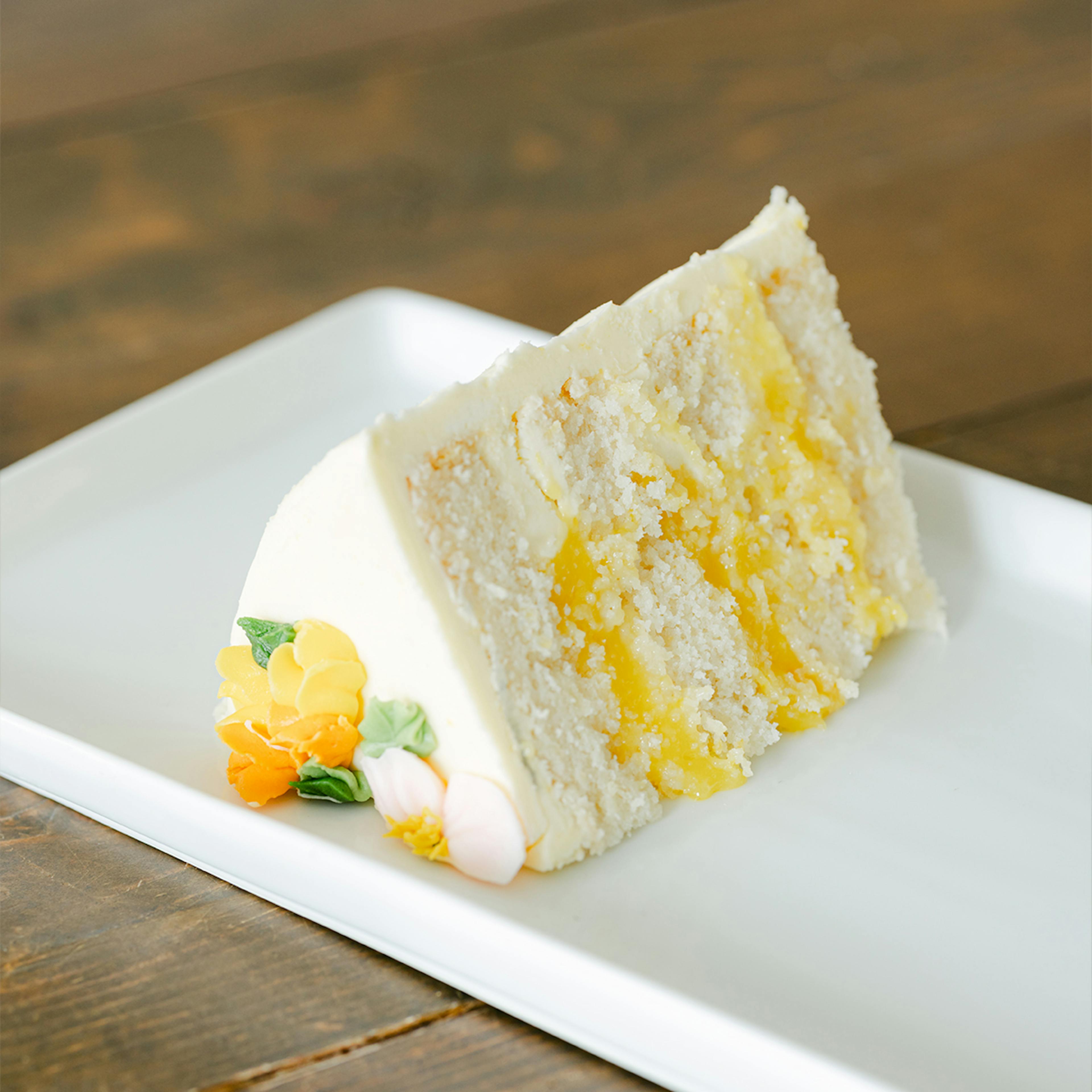 Mother's Day Handcrafted Lemon Cake by Elle's Belles Bakery - Alternate image 3