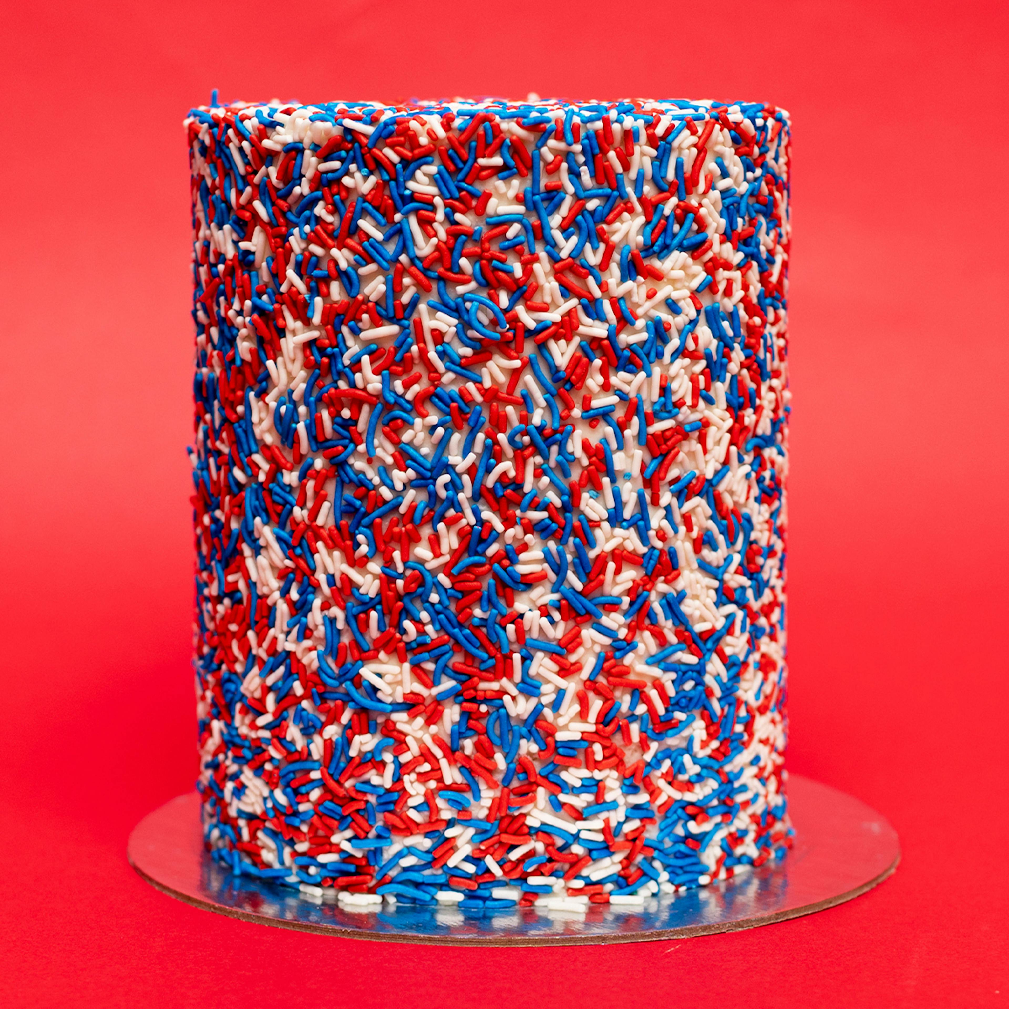 Patriotic Explosion® Cake by Flour Shop - Alternate image 1
