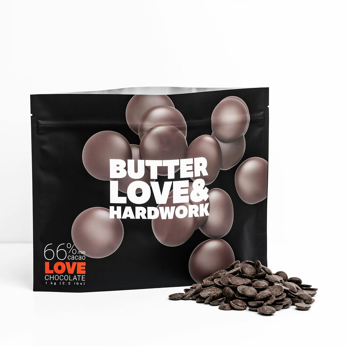 Chocolate Pistoles - 1 lb by BUTTERLOVEANDHARDWORK - Alternate image 1