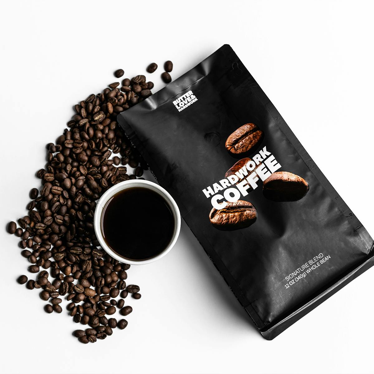 Hardwork Coffee by BUTTERLOVEANDHARDWORK