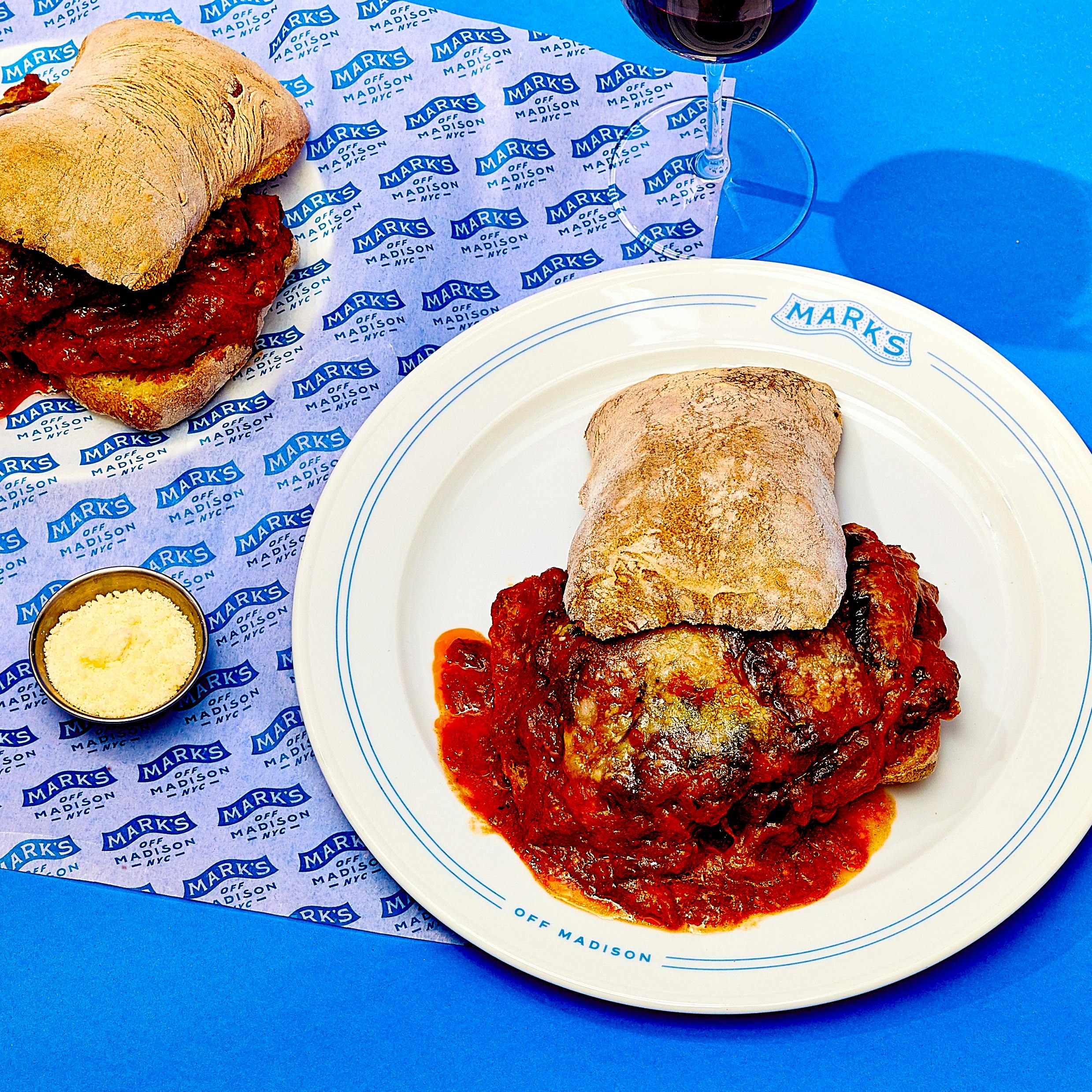 Eggplant Parmesan Sandwich Kit for 4 by Mark's Off Madison - Alternate image 4
