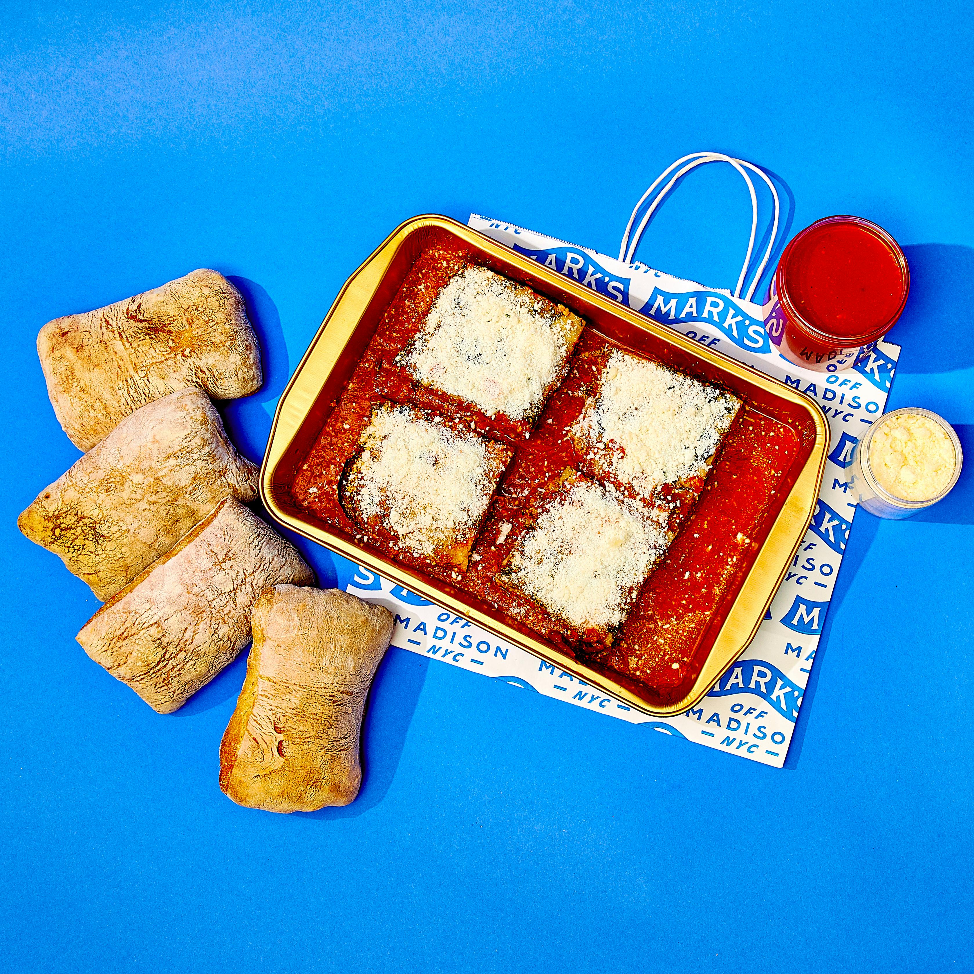 Eggplant Parmesan Sandwich Kit for 4 by Mark's Off Madison - Alternate image 1