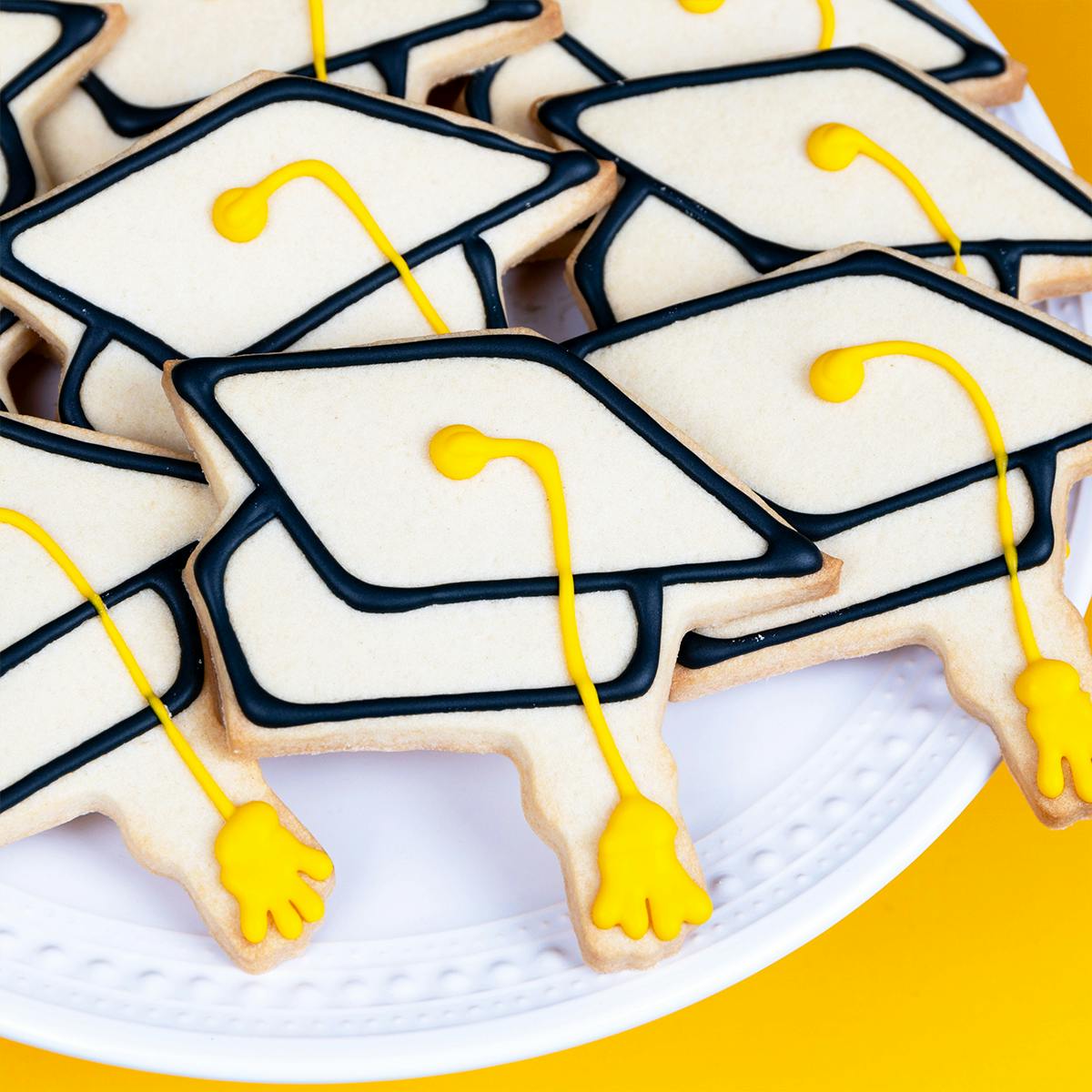 Graduation Sugar Cookies - 12 Pack by Collegetown Bagels - Alternate image 1