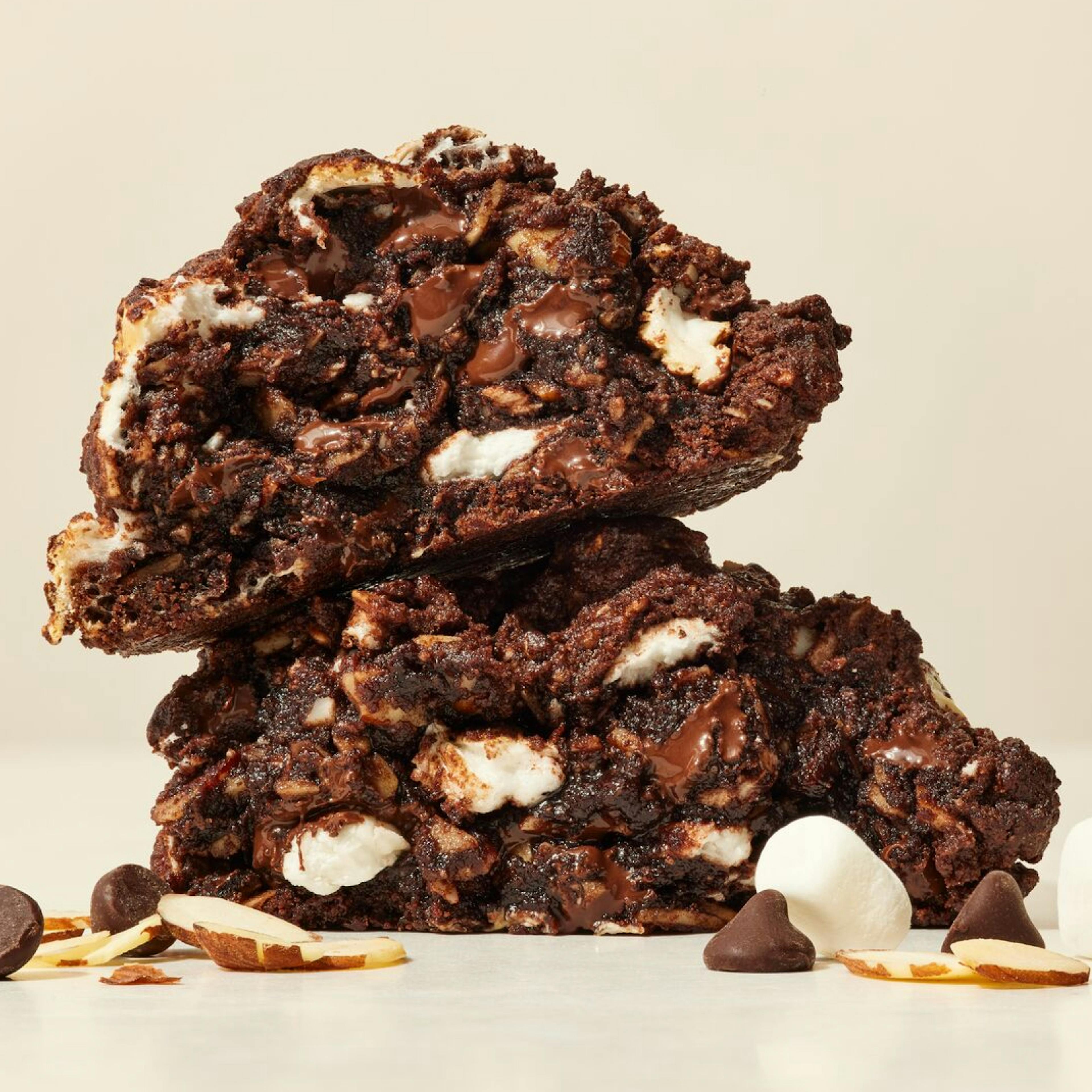 Rocky Road Cookies by Levain Bakery