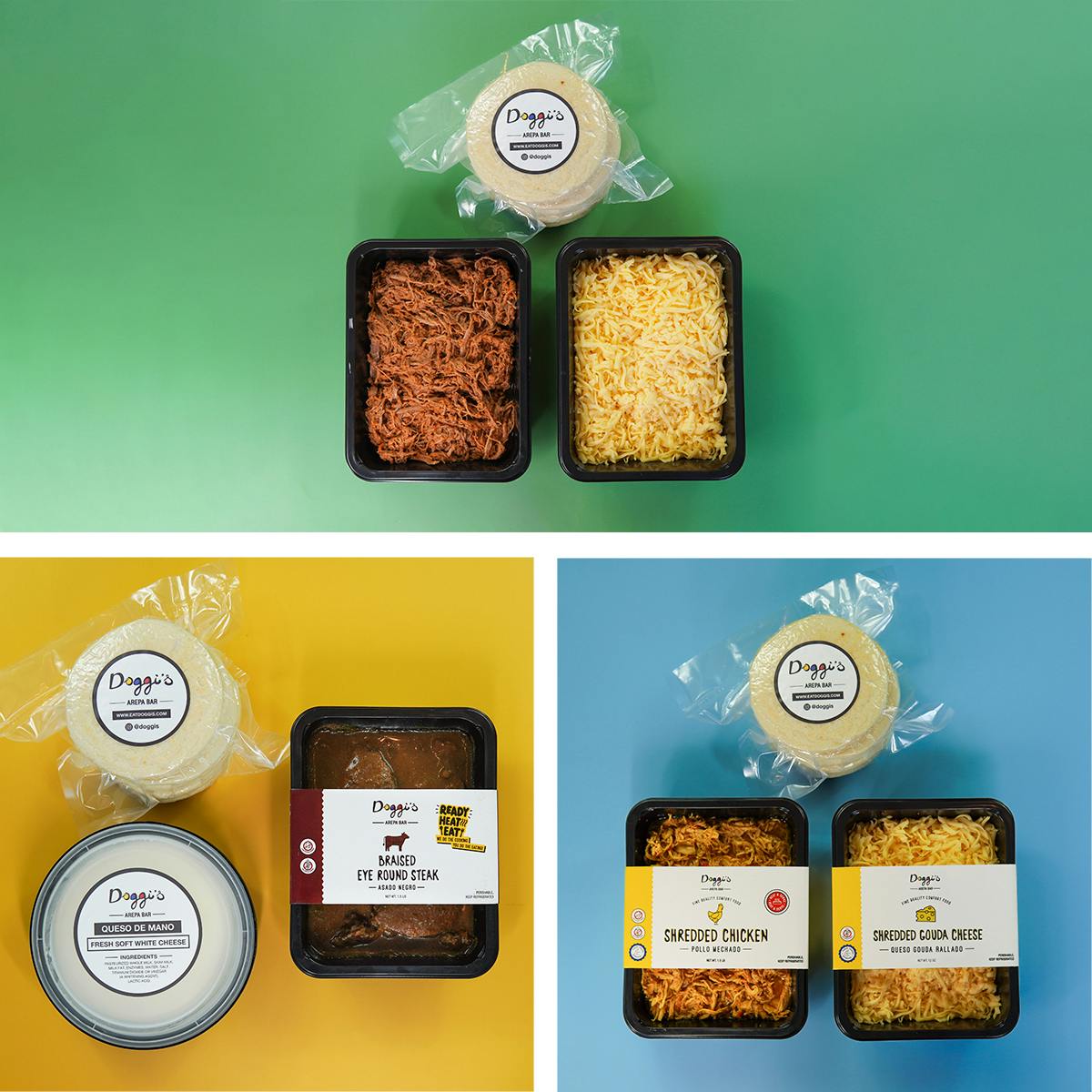 Arepa Kit - Choose Your Own 6 Pack by Doggi's Arepa Bar