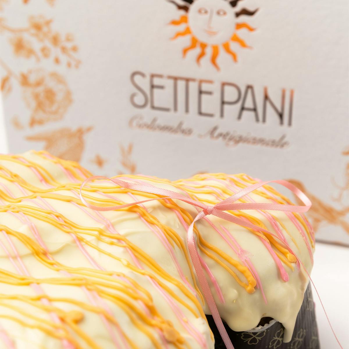 Peach & Cannoli Cream Panettone by Settepani Restaurant & Bakery - Alternate image 1