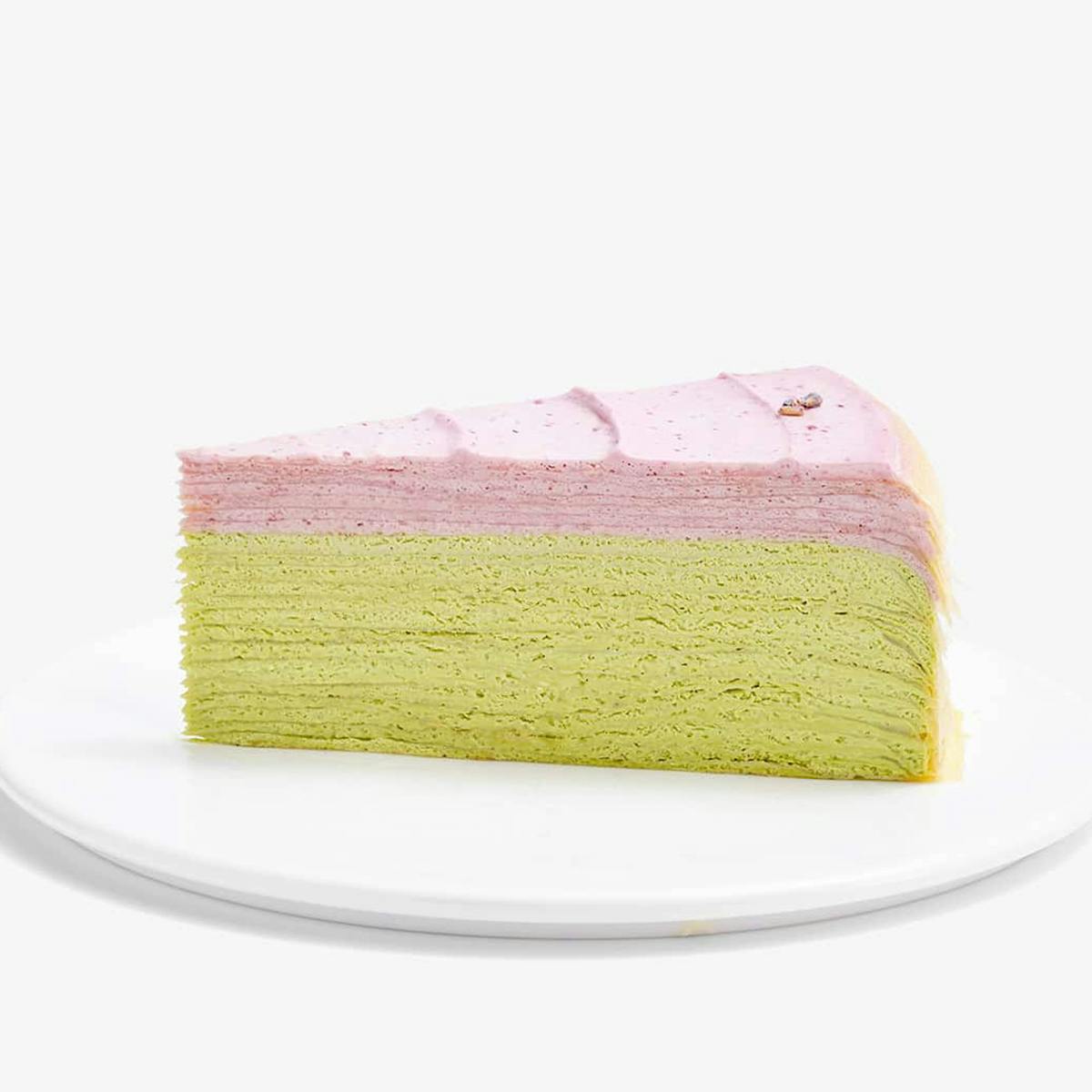 Lavender Matcha Mille Crêpes Cake by Lady M Confections - Alternate image 5