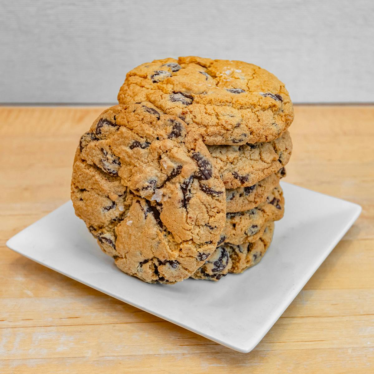 Gluten Free & Vegan Chocolate Chip Sea Salt Cookies - 12 Pack by Ocean House Bakery - Alternate image 2