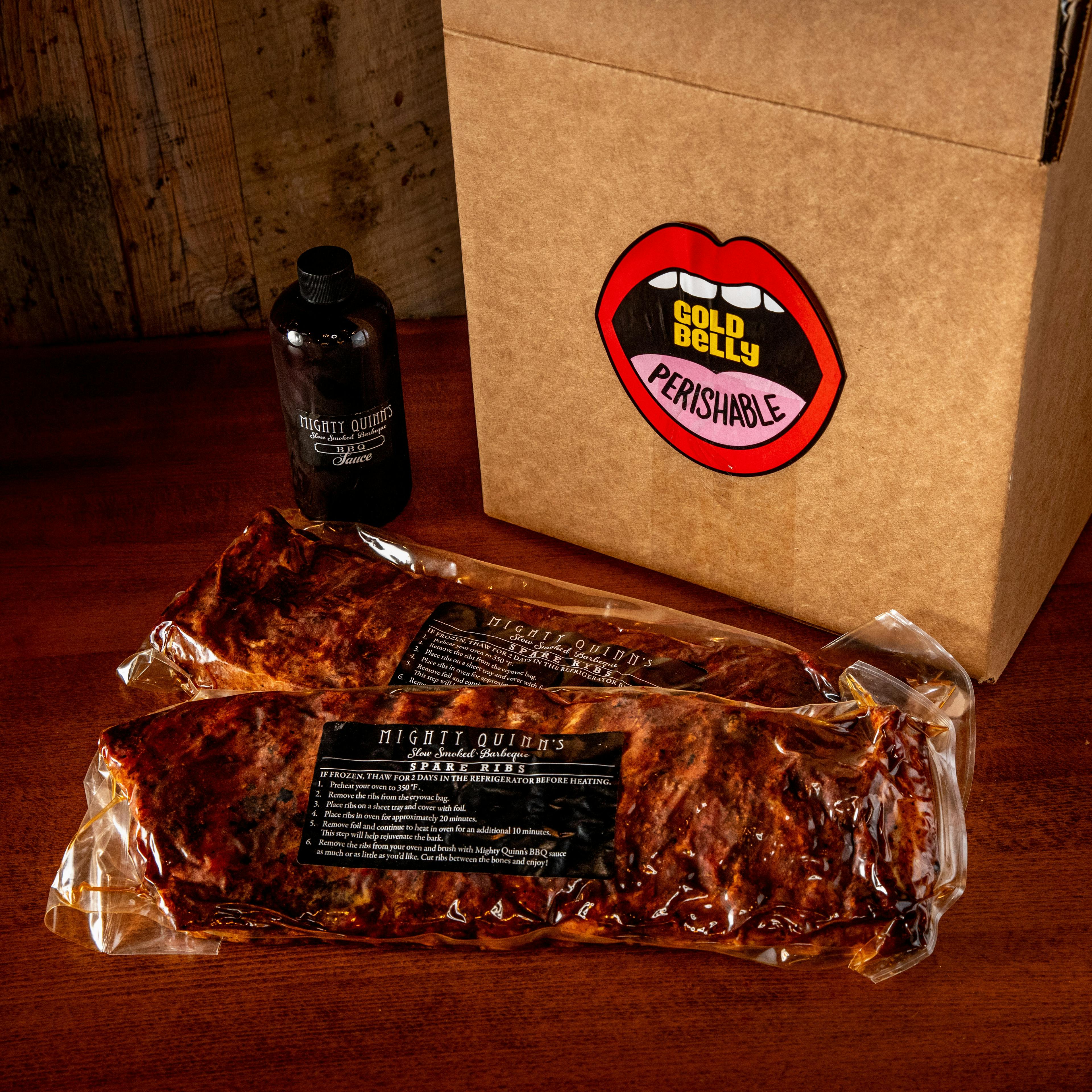 Pork Spare Ribs by Mighty Quinn's BBQ