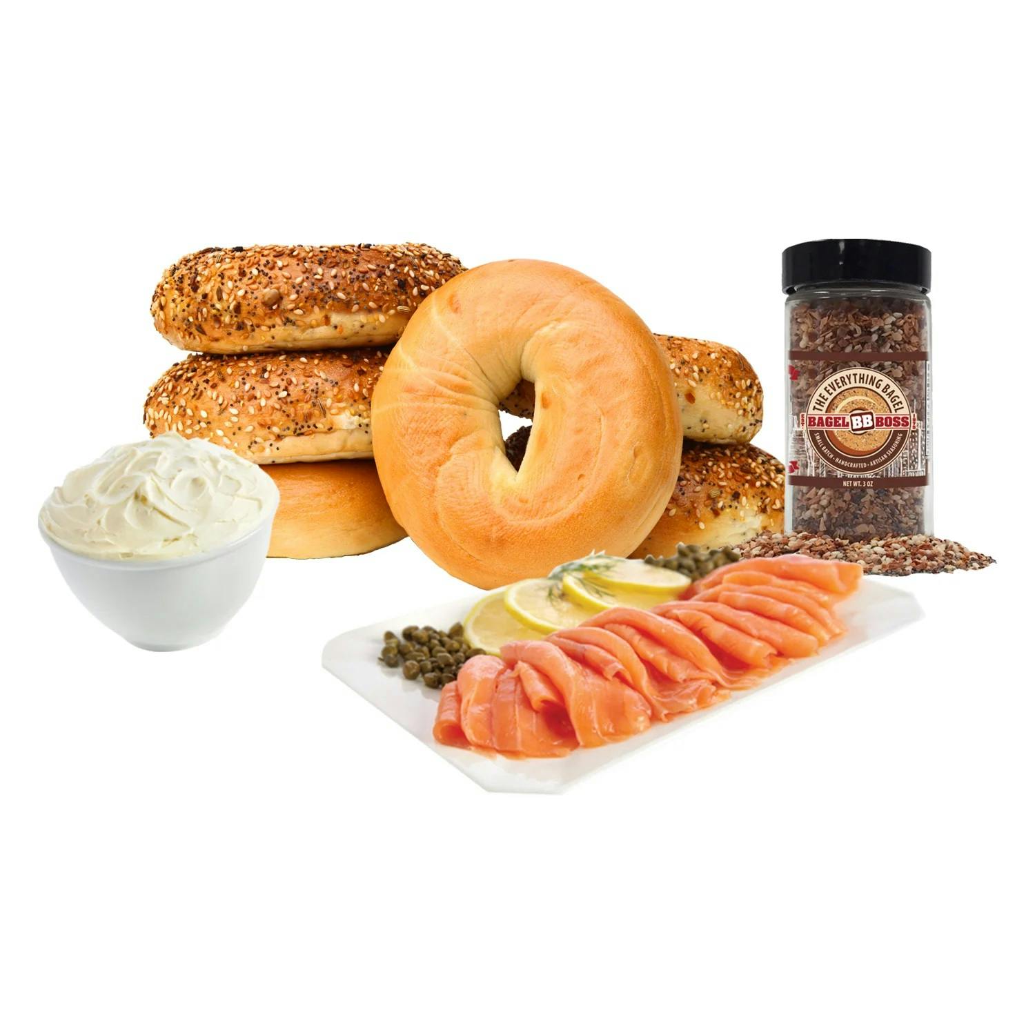 "The Classic" Bagel Brunch for 6 by Bagel Boss