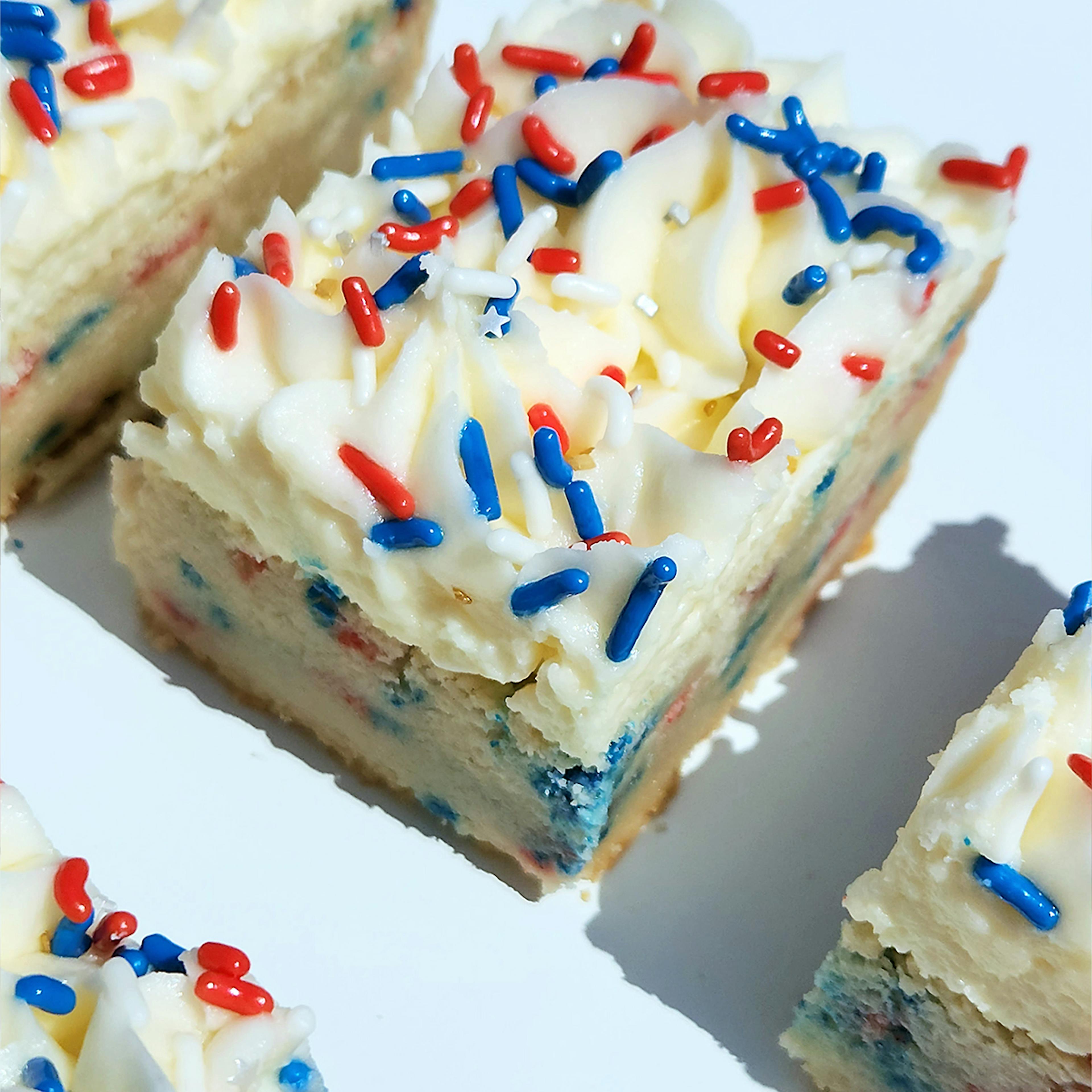 Red, White, & Blue Buttercream Shortbread Tray by Shortbread Society - Alternate image 2