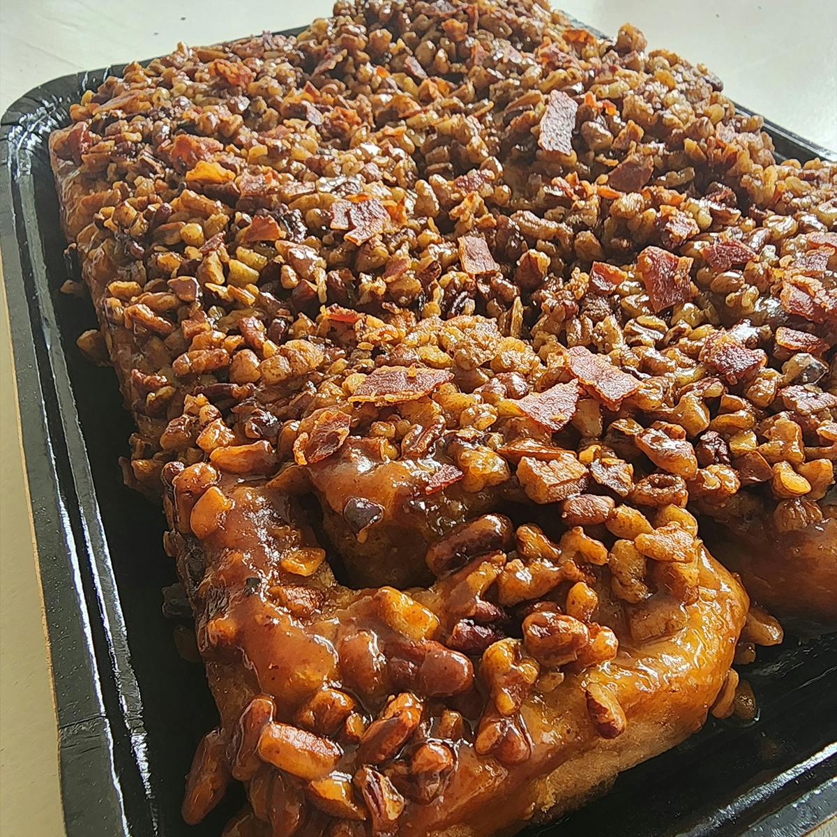 Gingered Peach x High Wire Distilling Co: Bacon Pecan Bourbon Sticky Buns - 6 Pack by The Gingered Peach - Alternate image 5