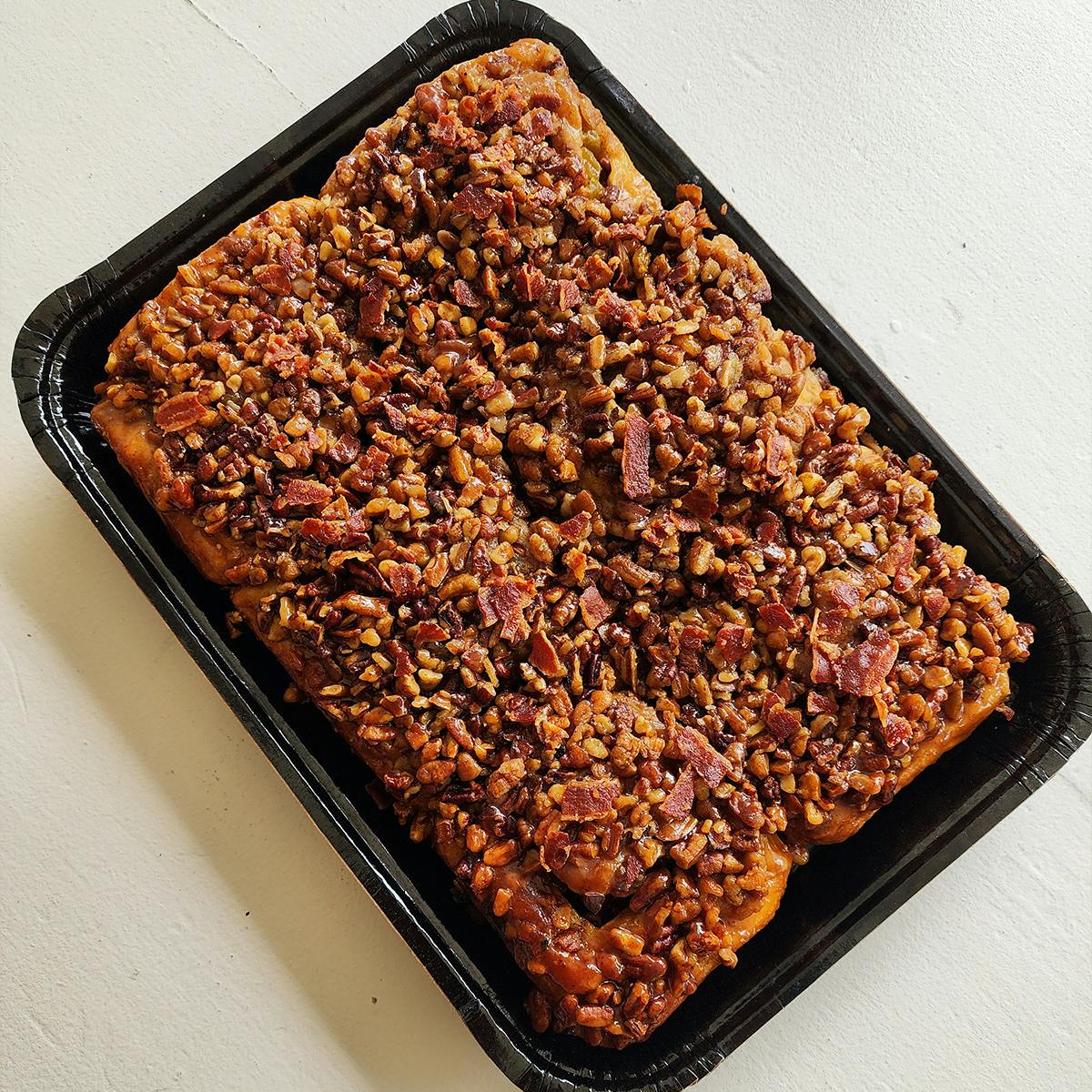 Gingered Peach x High Wire Distilling Co: Bacon Pecan Bourbon Sticky Buns - 6 Pack by The Gingered Peach - Alternate image 4