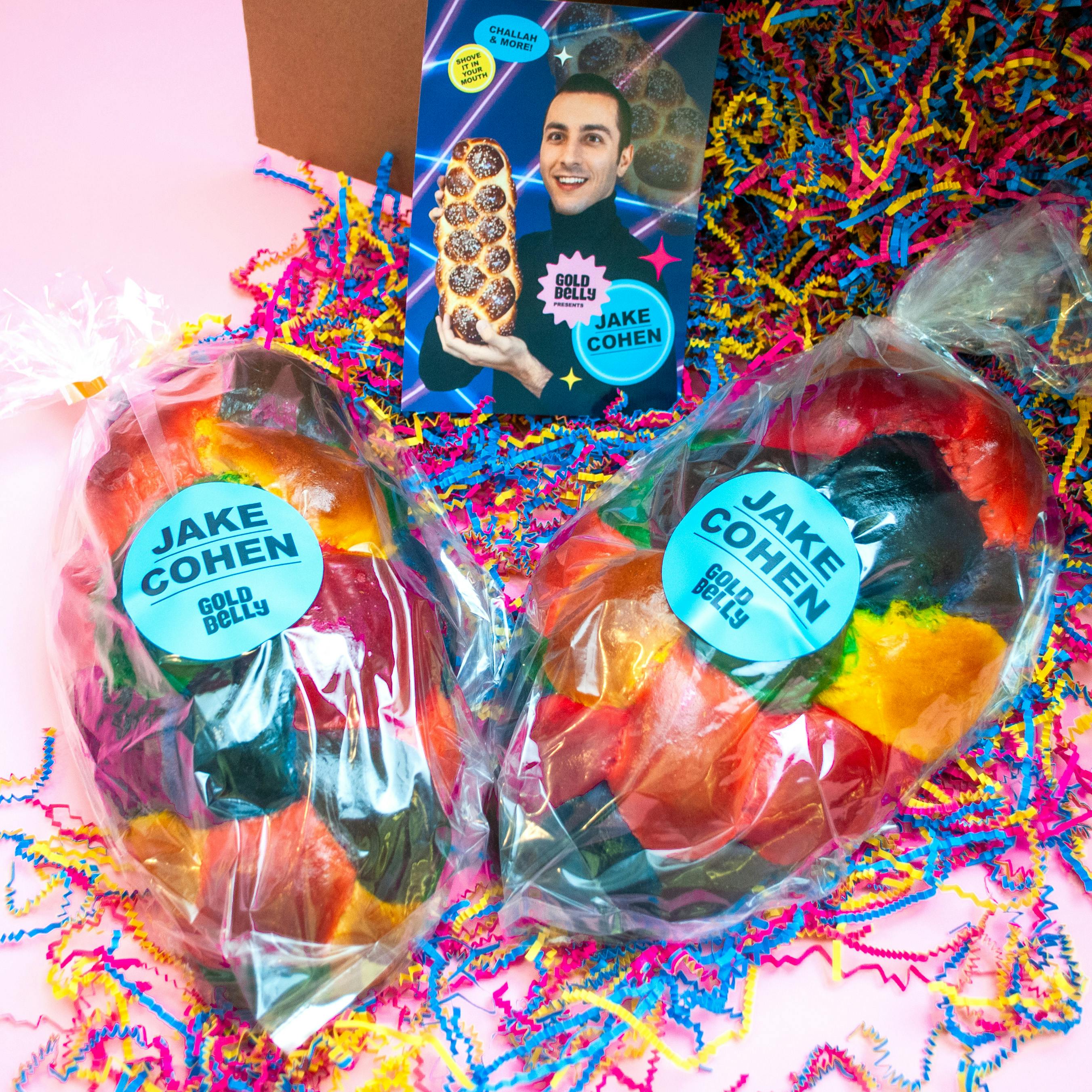 Rainbow Challah - 2 Pack by Jake Cohen - Alternate image 1