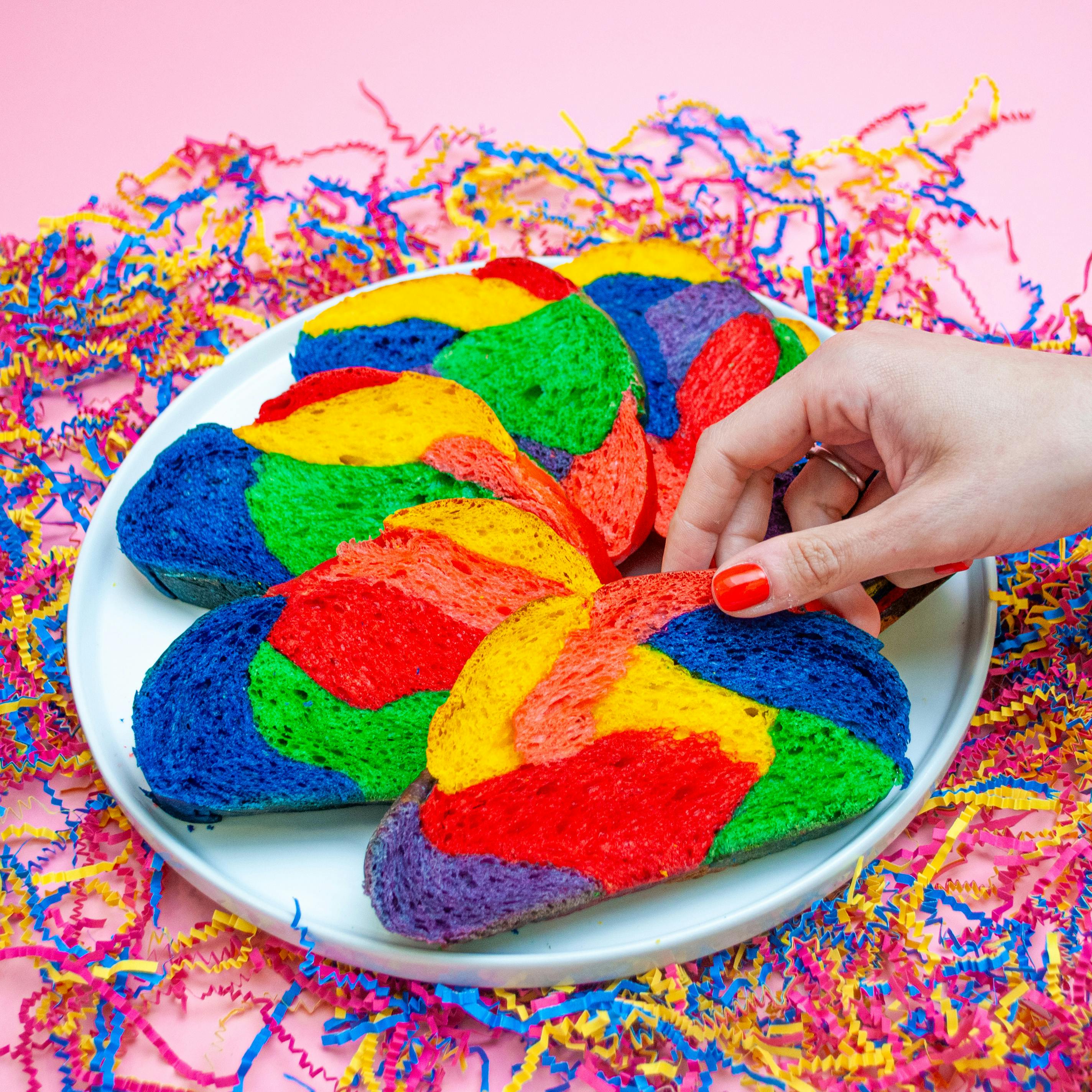 Rainbow Challah - 2 Pack by Jake Cohen - Alternate image 2