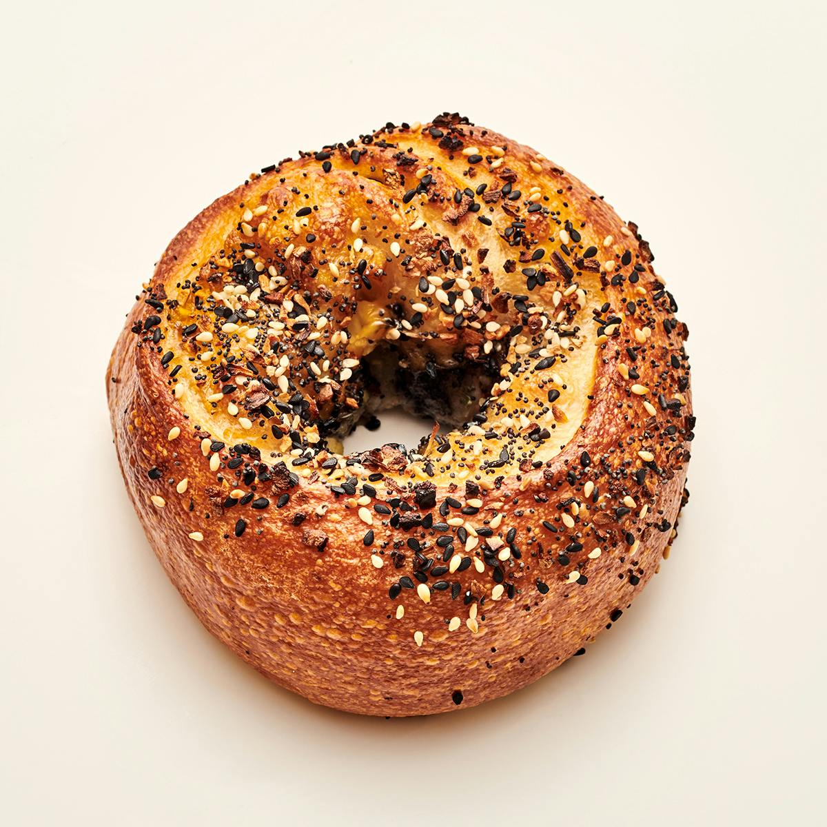 Vegan Sausage, Egg & Cheese Stuffed Bagels - 6 Pack by Moonrise Bagels - Alternate image 3