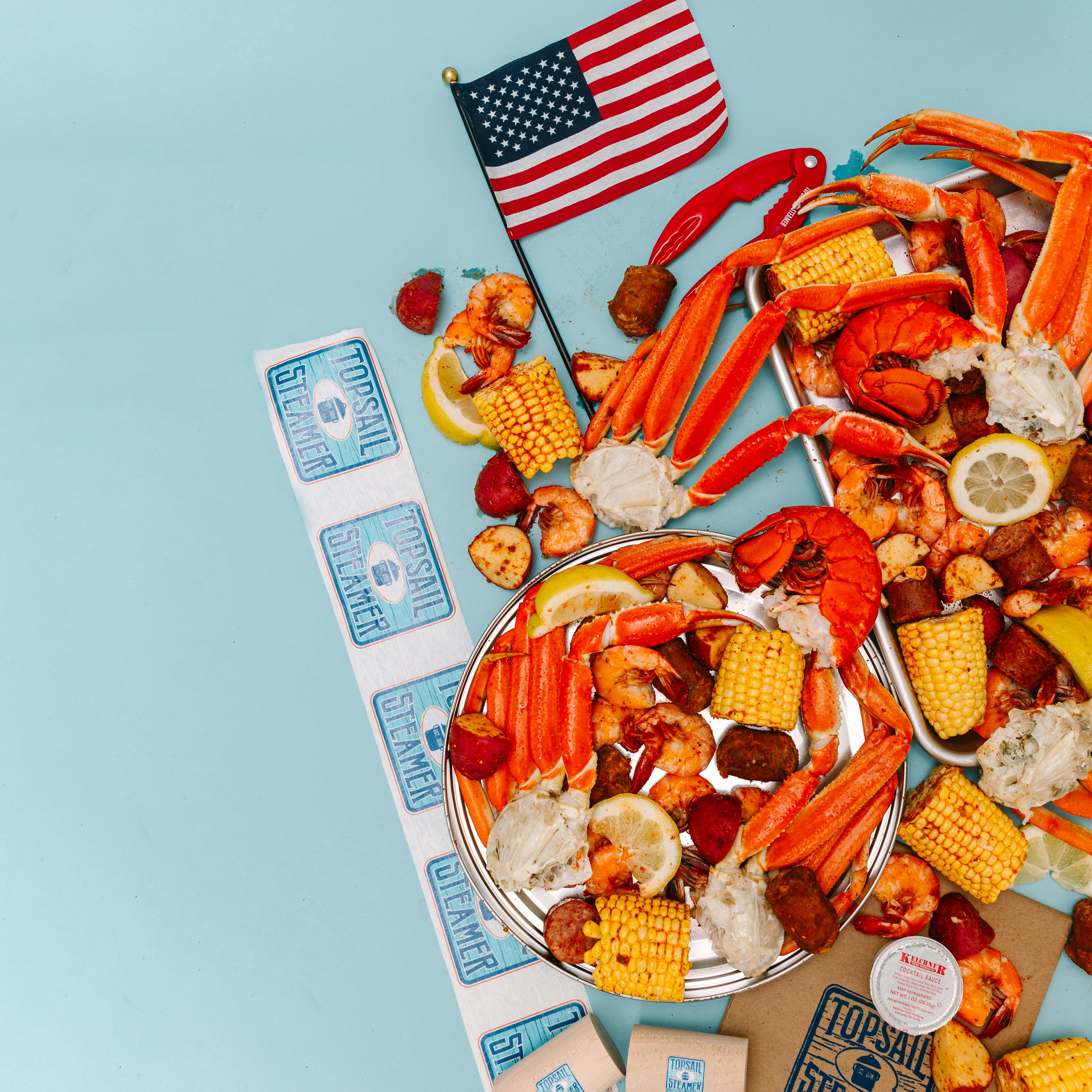 King Tider Seafood Meal Kit for 4-6 by Topsail Steamer - Alternate image 2