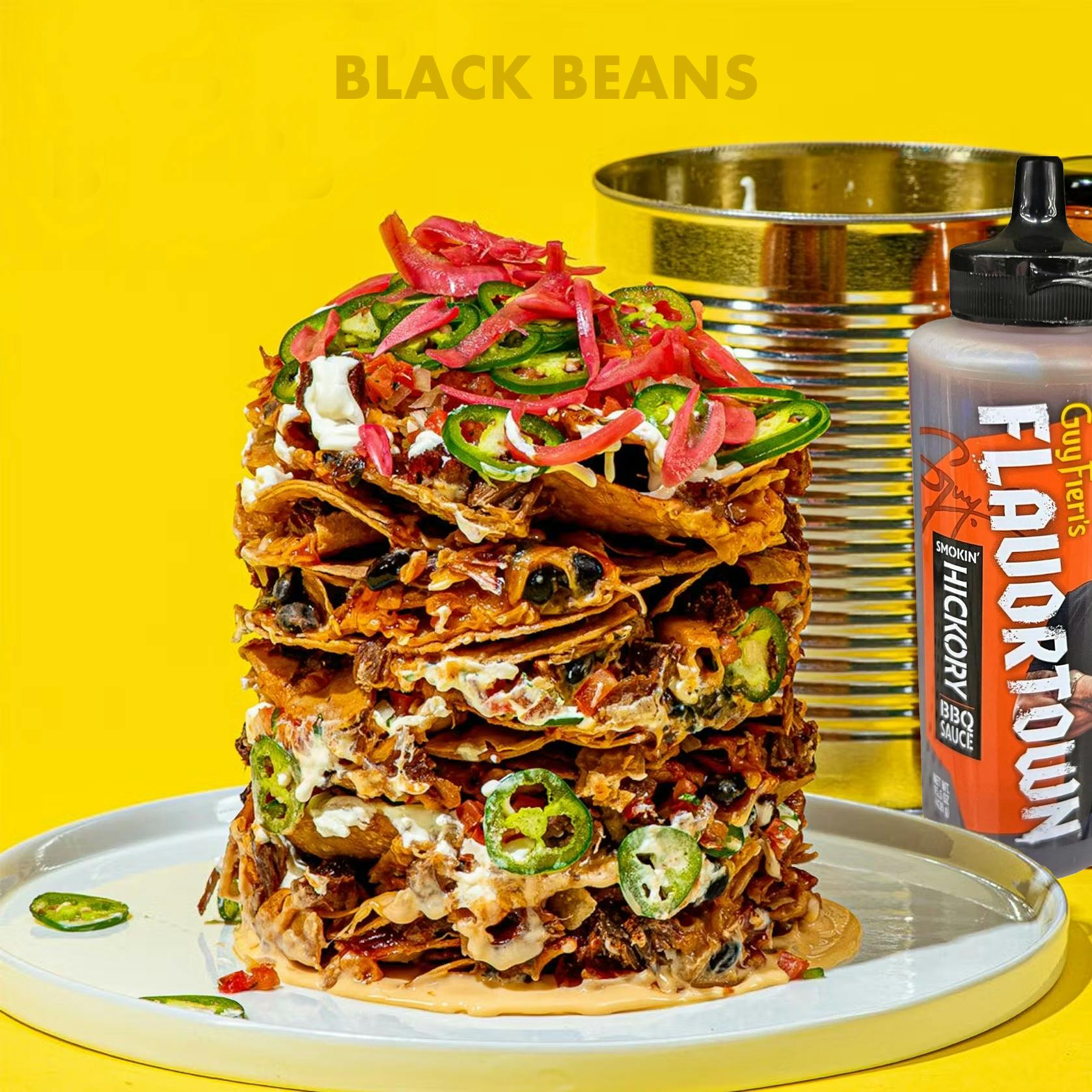 Guy's BBQ Trash Can Nachos by Guy Fieri Goldbelly
