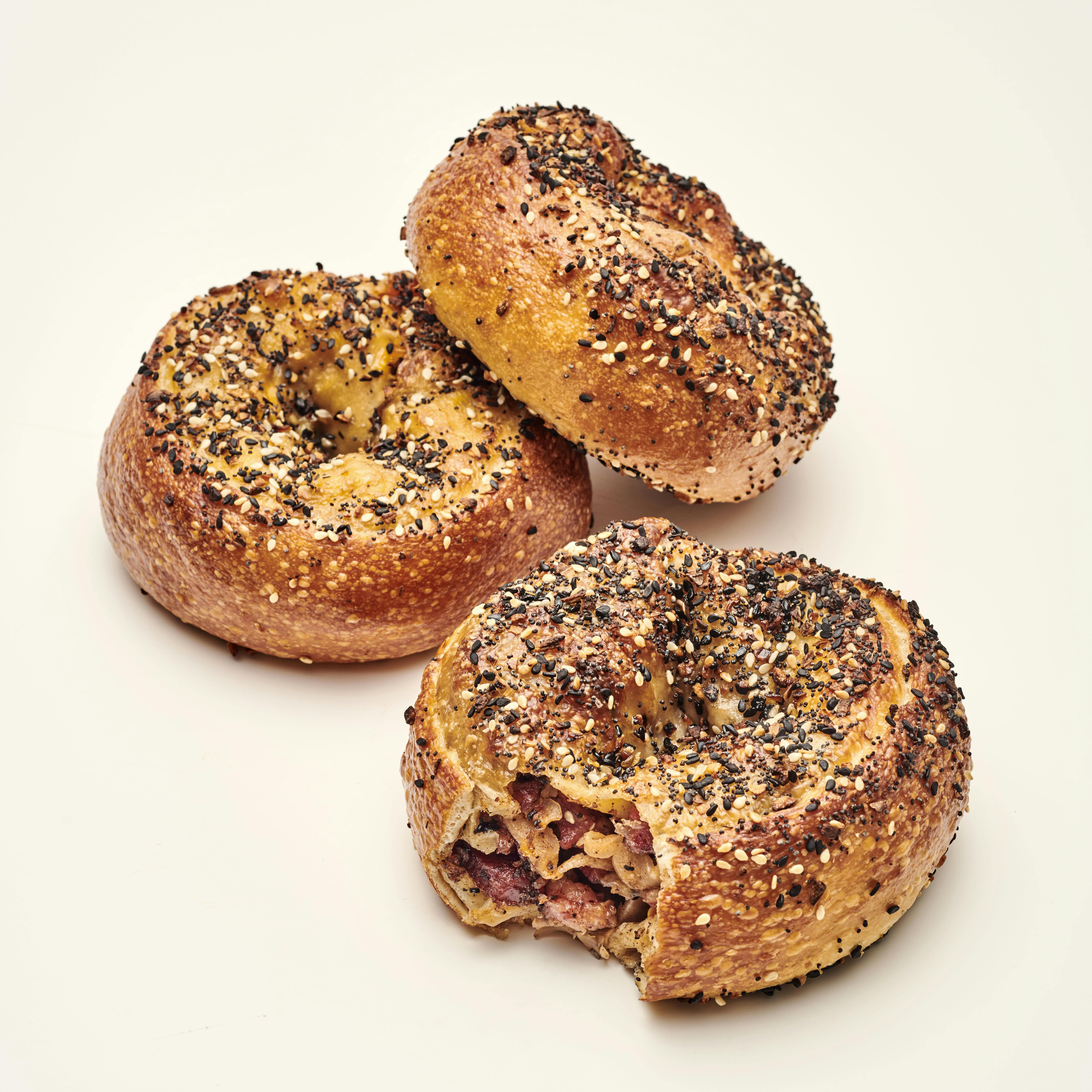 Reuben Stuffed Bagels - 6 Pack by Moonrise Bagels - Alternate image 2