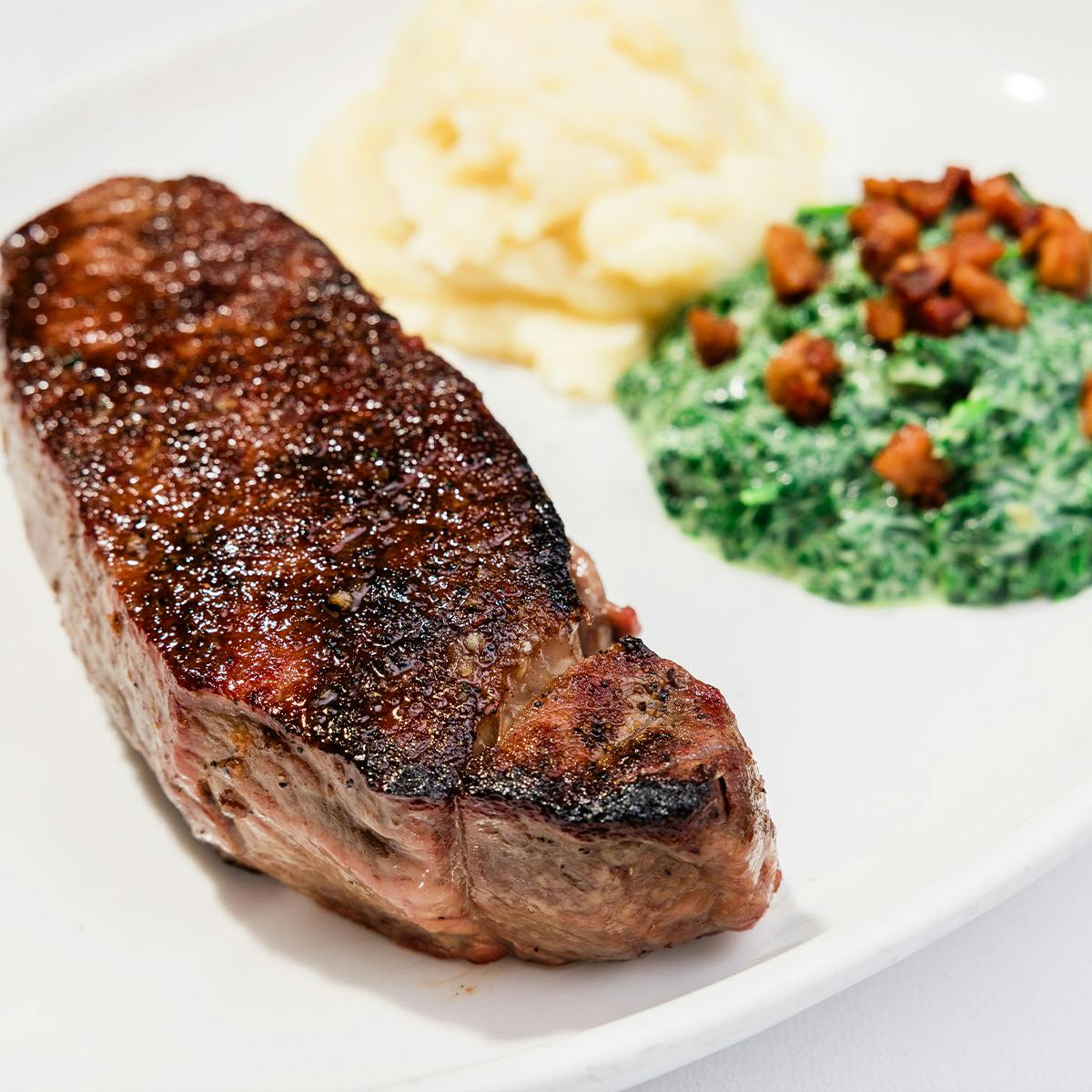 Dry Aged Prime NY Strip Steak + Sides Dinner Kit by Bern's Steak House