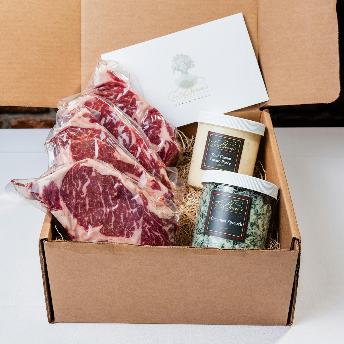 Dry Aged Prime Ribeye Steak + Sides Dinner Kit by Bern's Steak House - Alternate image 2