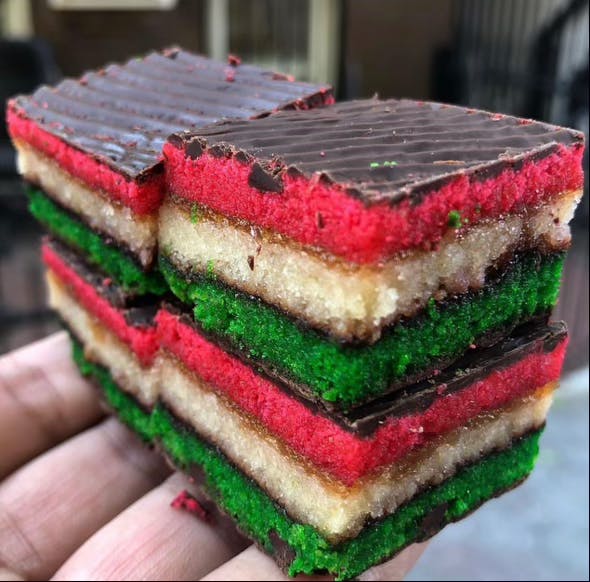 Rainbow Cookies by Fortunato Brothers Bakery