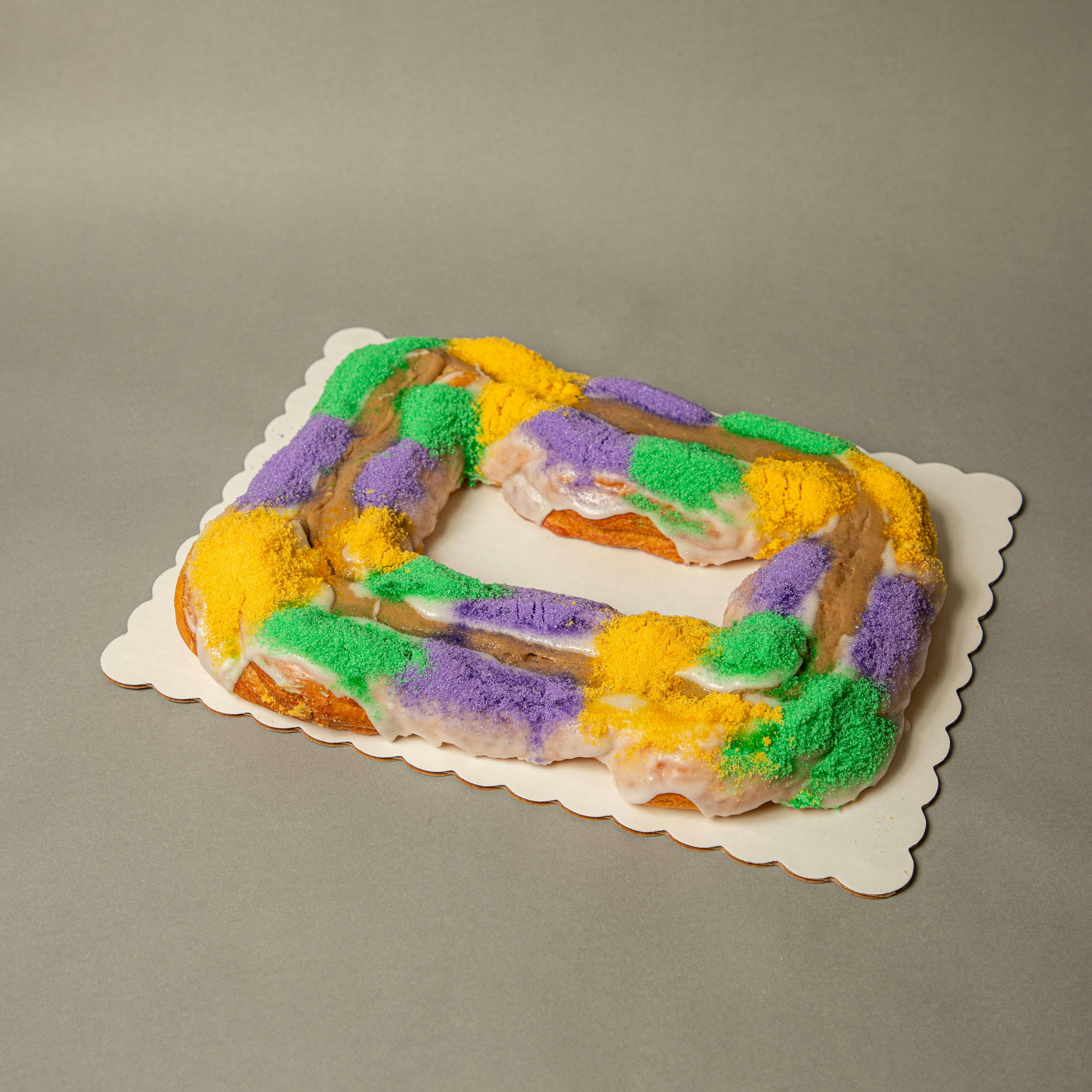 Café Au Lait King Cake by Haydel's Bakery