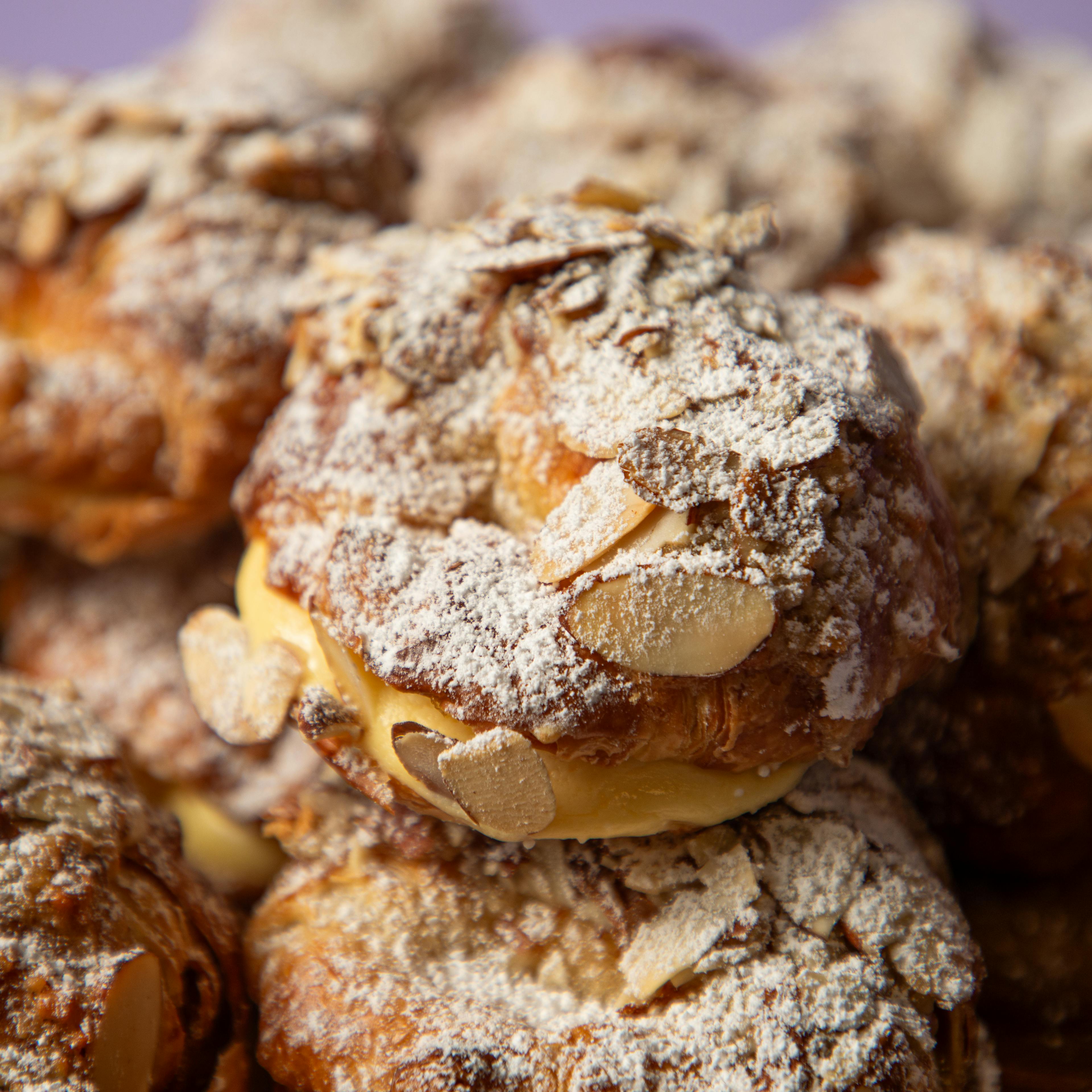French Almond Croissant - 12 Pack by Haydel's Bakery - Alternate image 2