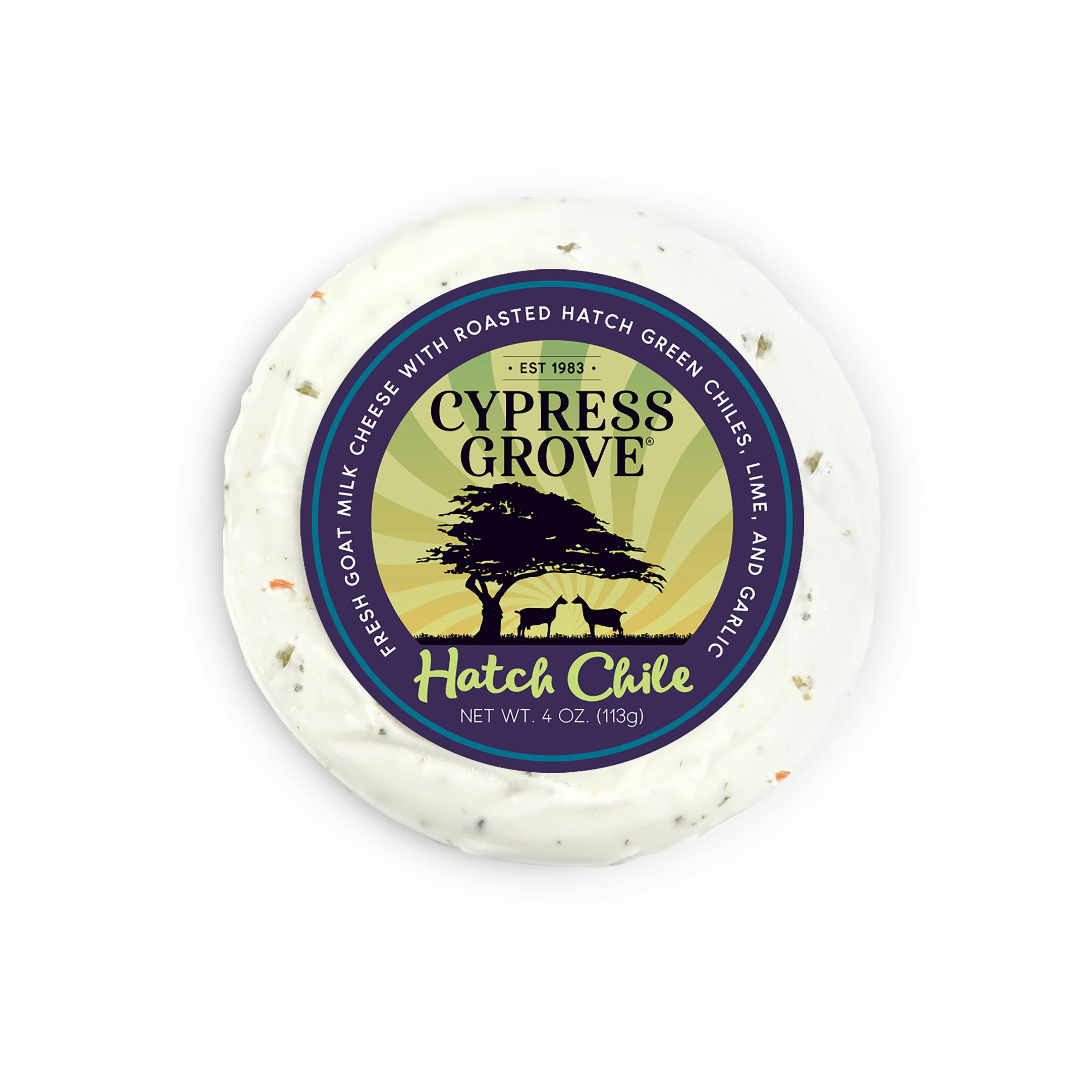 Hatch Chile Cheese Disk - 4 oz. by Cypress Grove Cheese - Alternate image 2