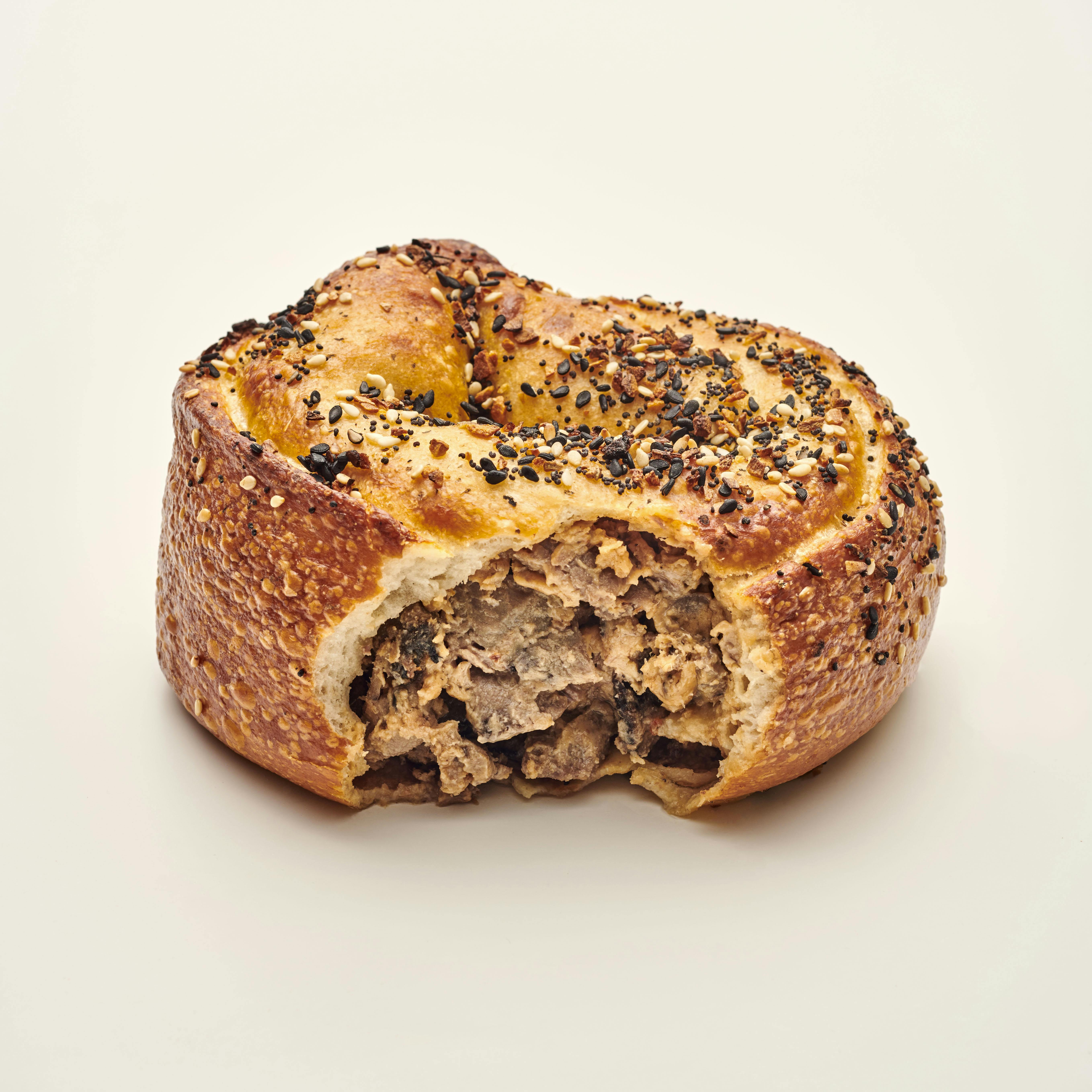 Philly Cheesesteak Stuffed Bagels - 6 Pack by Moonrise Bagels