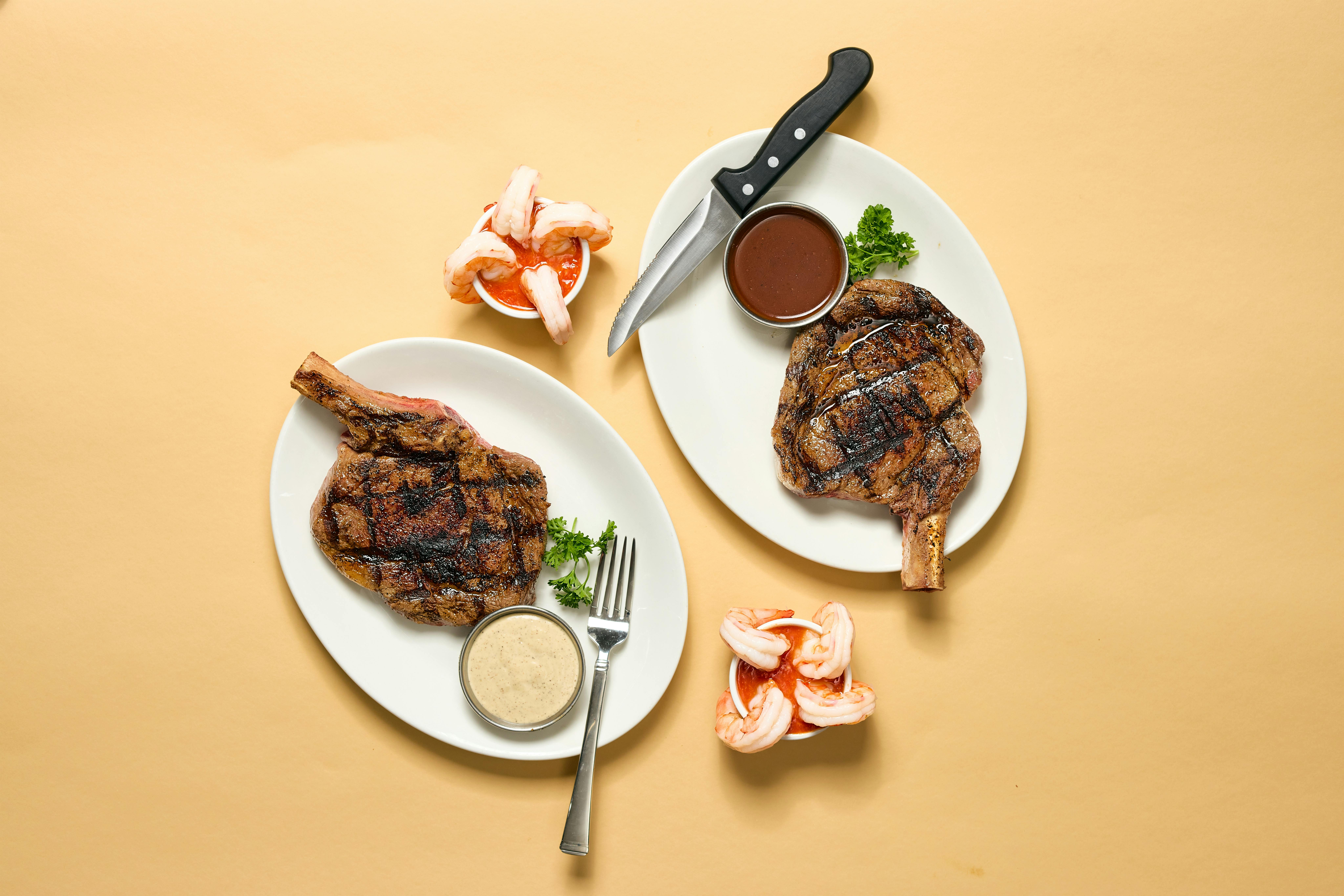 Bone-in Cowboy Ribeye & Shrimp Cocktail Dinner for 2 by St. Elmo Steak House - Alternate image 4