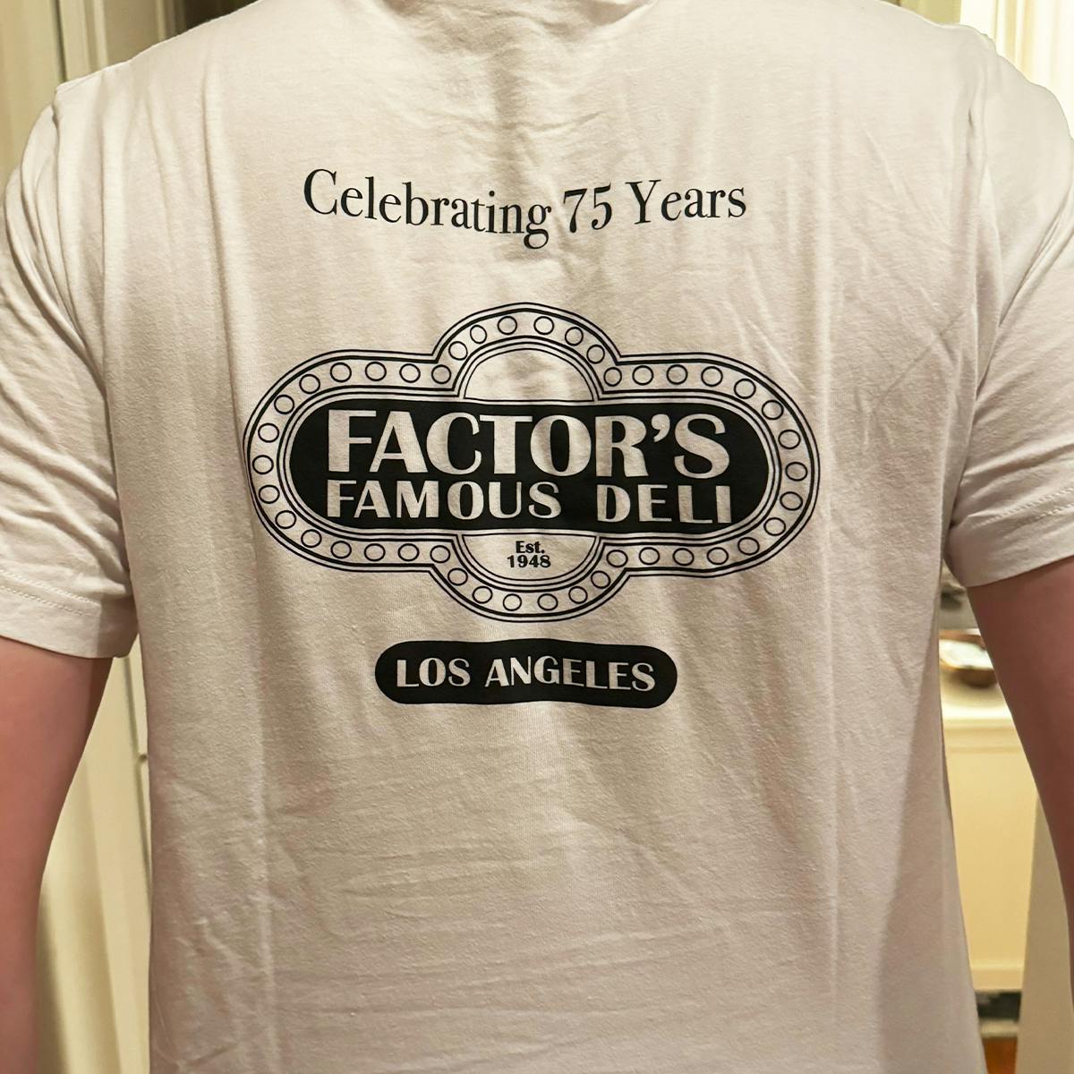Factor's Famous Deli T-Shirt by Factor's Famous Deli - Alternate image 1