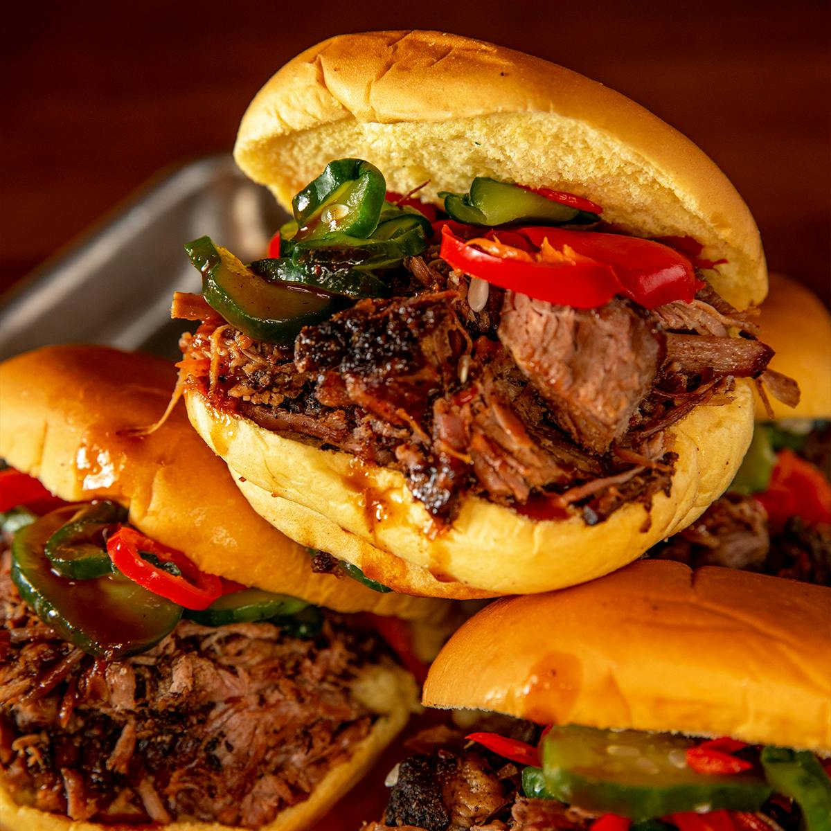 Shredded Beef Sandwich Pull Apart Beef 5+ Thousand Pulled Beef