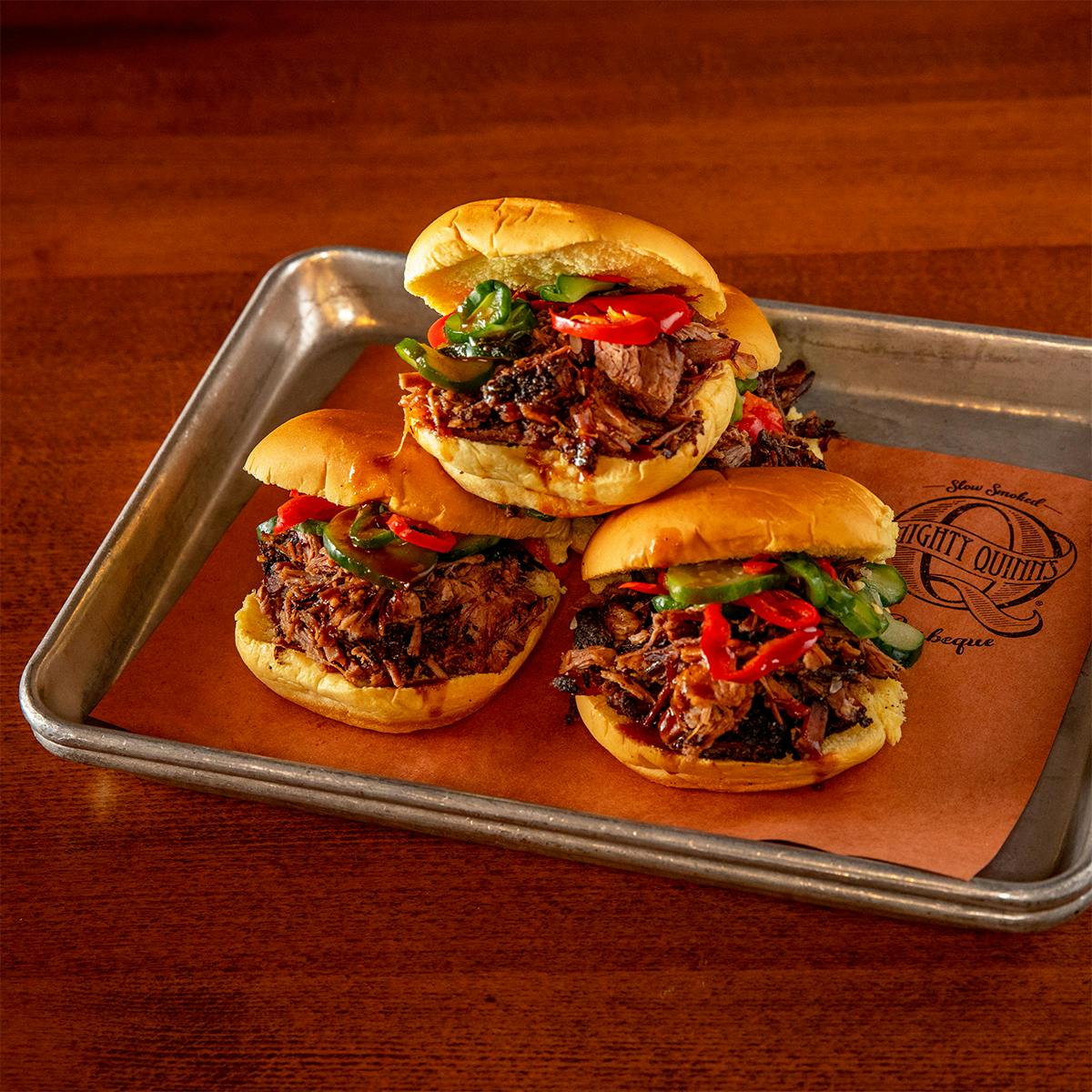 Chopped Brisket Sandwich Kit for 4-6 by Mighty Quinn's BBQ