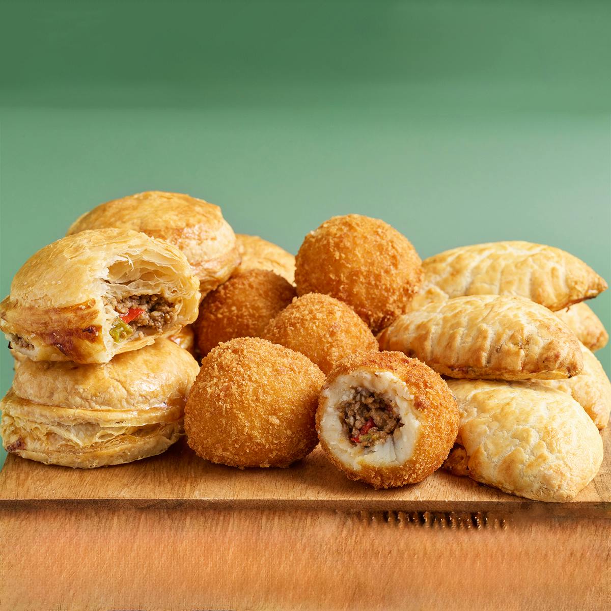Porto's Savory Sampler - 30 Pack by Porto's Bakery