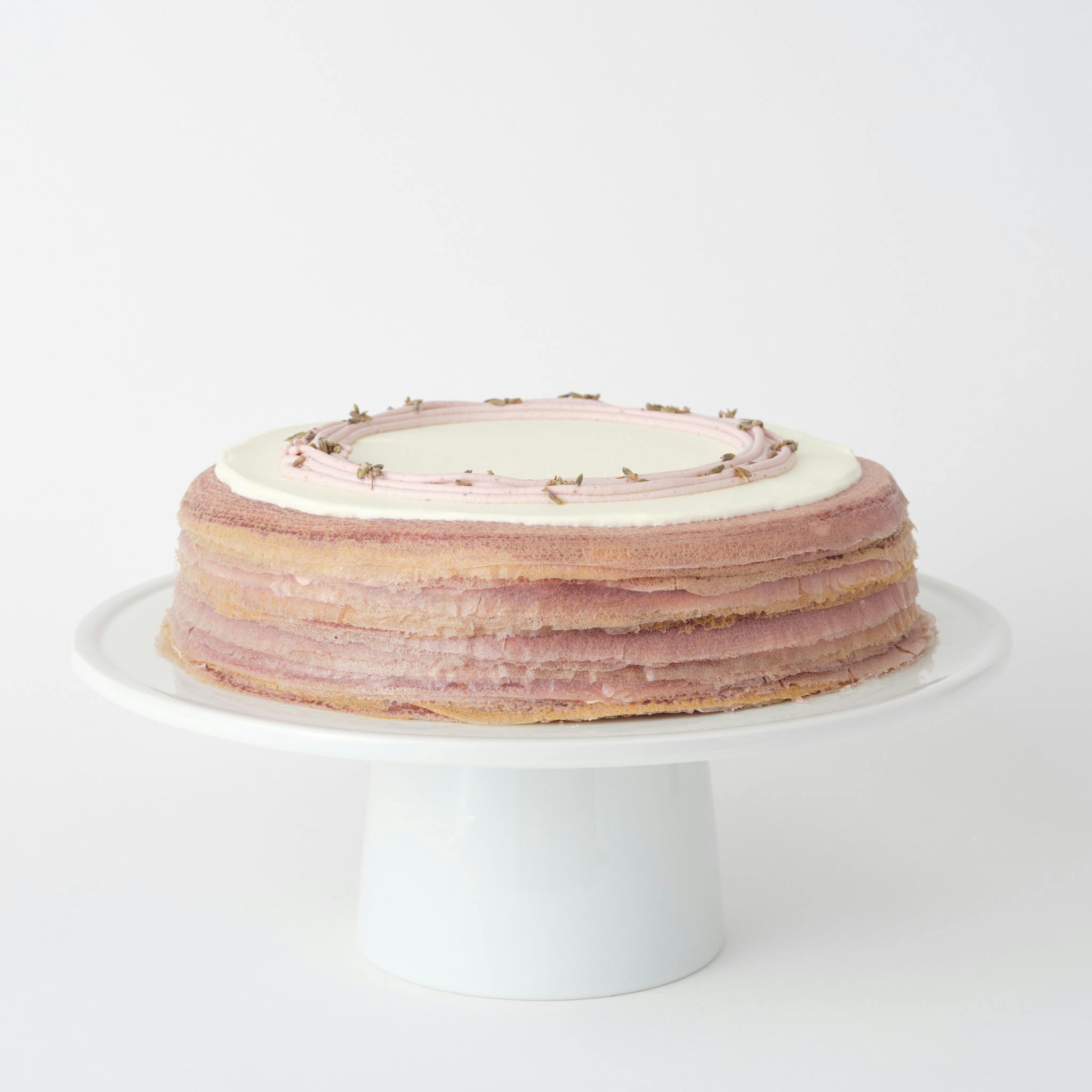 Lavender Mille Crêpes Cake by Lady M Confections - Alternate image 5