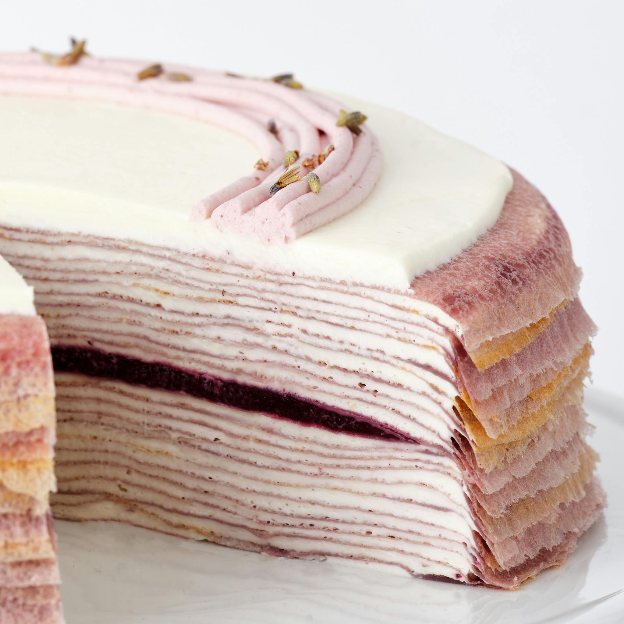 Lavender Mille Crêpes Cake by Lady M Confections - Alternate image 1