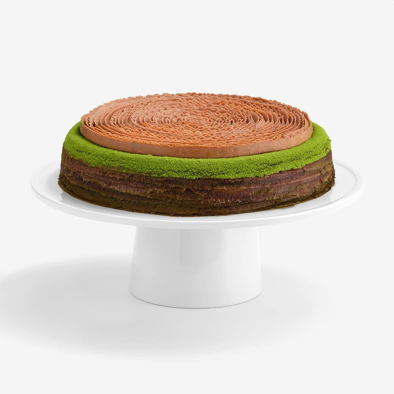 Matcha Chocolate Mille Crêpes Cake by Lady M Confections - Alternate image 1