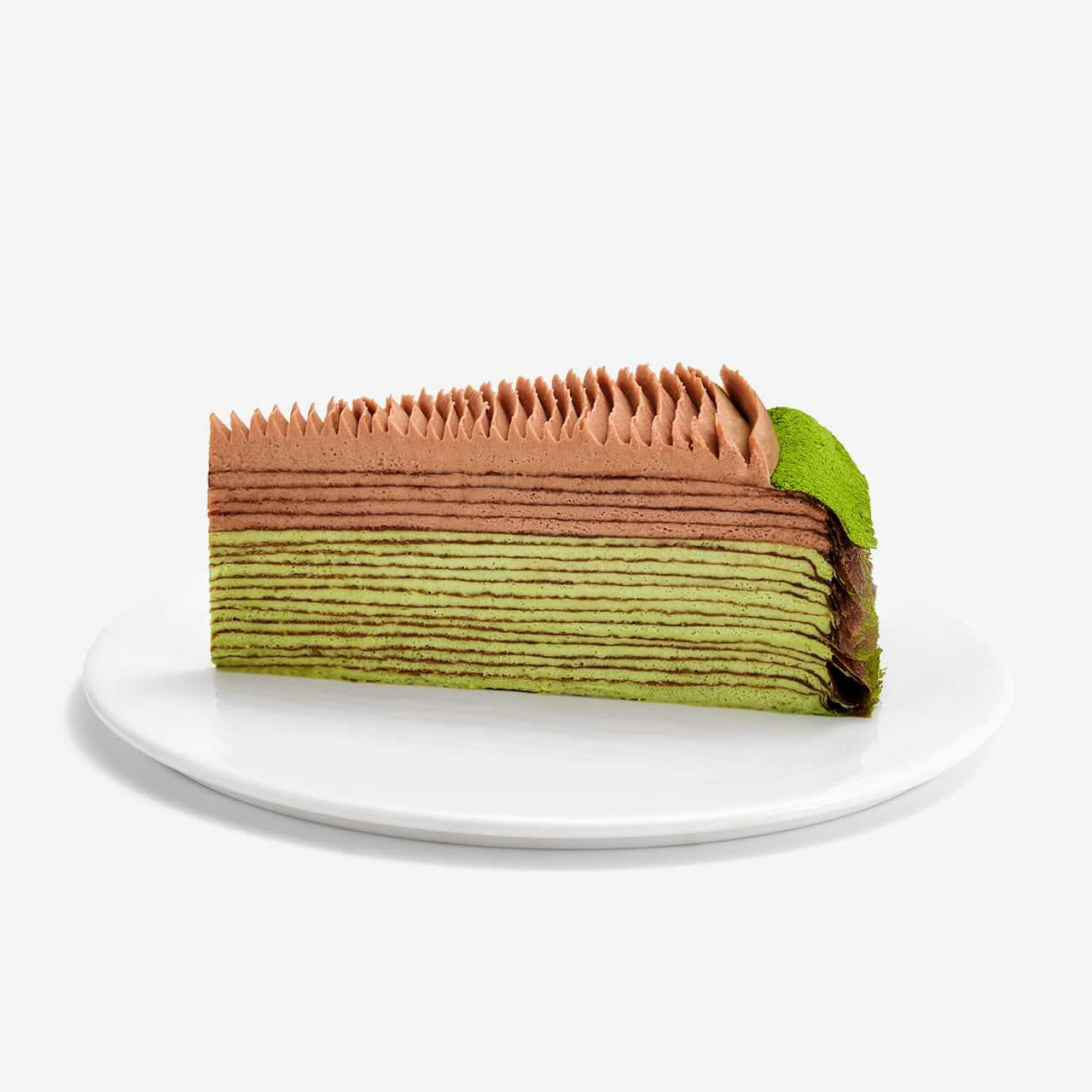 Matcha Chocolate Mille Crêpes Cake by Lady M Confections - Alternate image 4