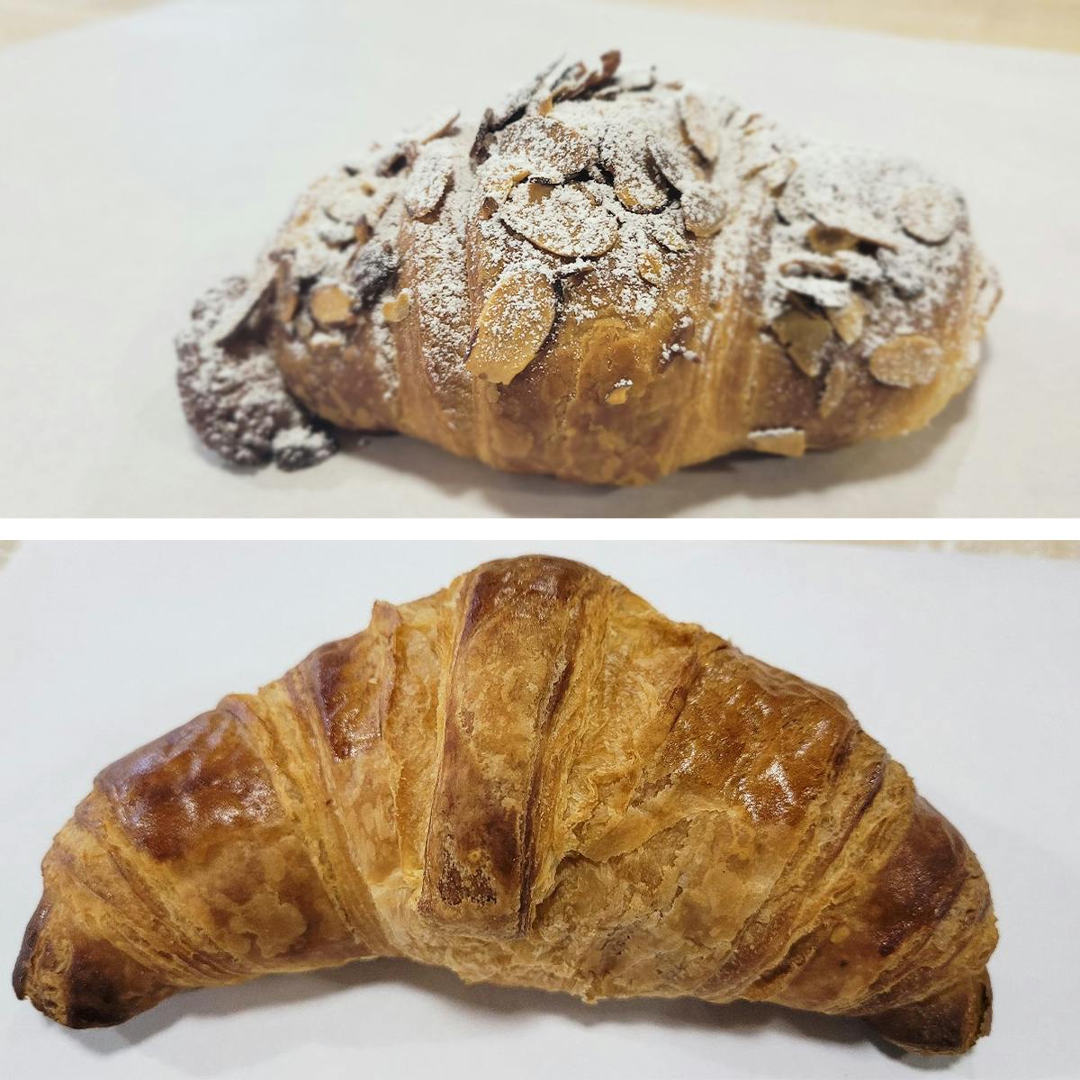 Plain + Almond Parisian Croissants Combo - 12 Pack by Ceci-Cela Patisserie