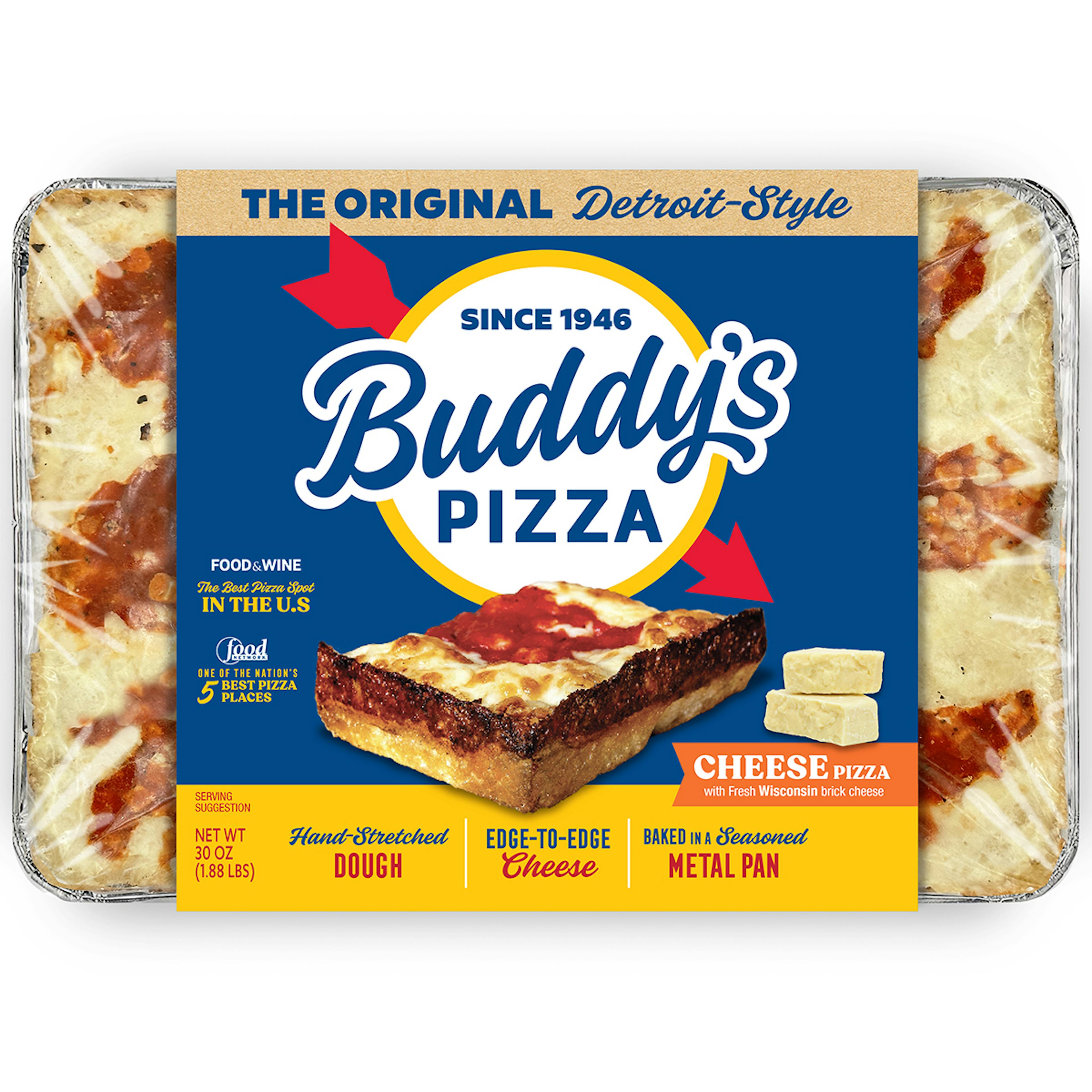 Detroit-Style Pizza Squares Best Seller - 3 Pack by Buddy's Pizza - Alternate image 3