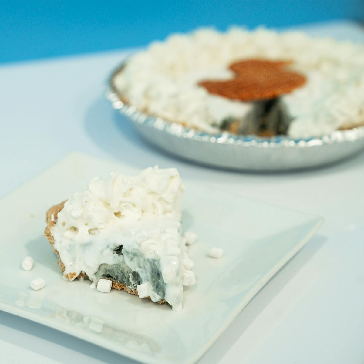 "Gray Duck" Black Licorice Ice Cream Pie by Bridgeman's Ice Cream - Alternate image 1