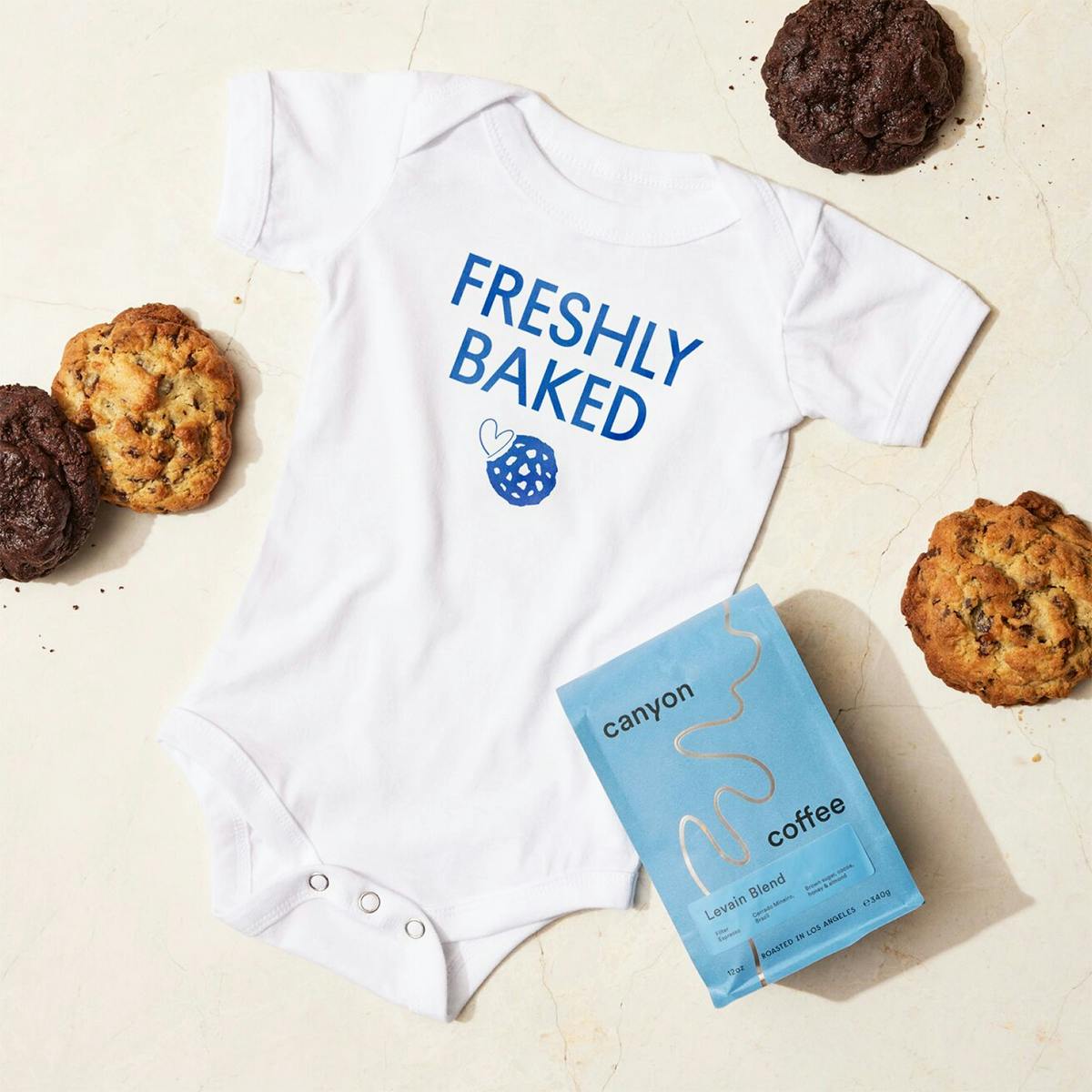 "New Parents Bundle" Chocolate Lovers Cookie + Coffee Assortment by Levain Bakery