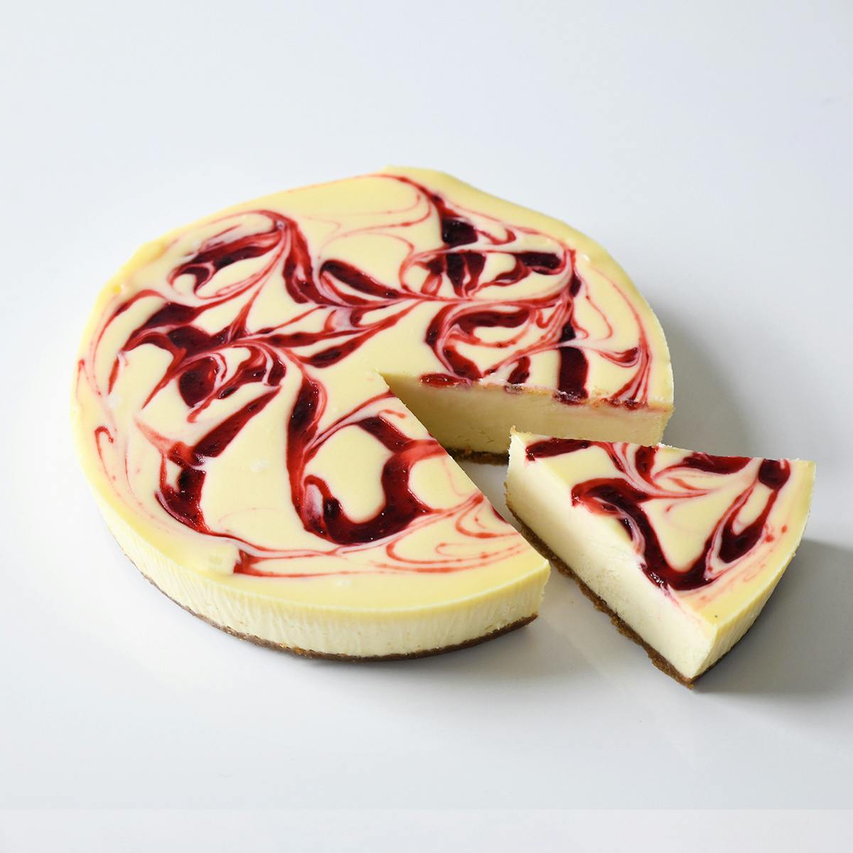 Strawberry Swirl Cheesecake by Strawberry Hill Baking Co