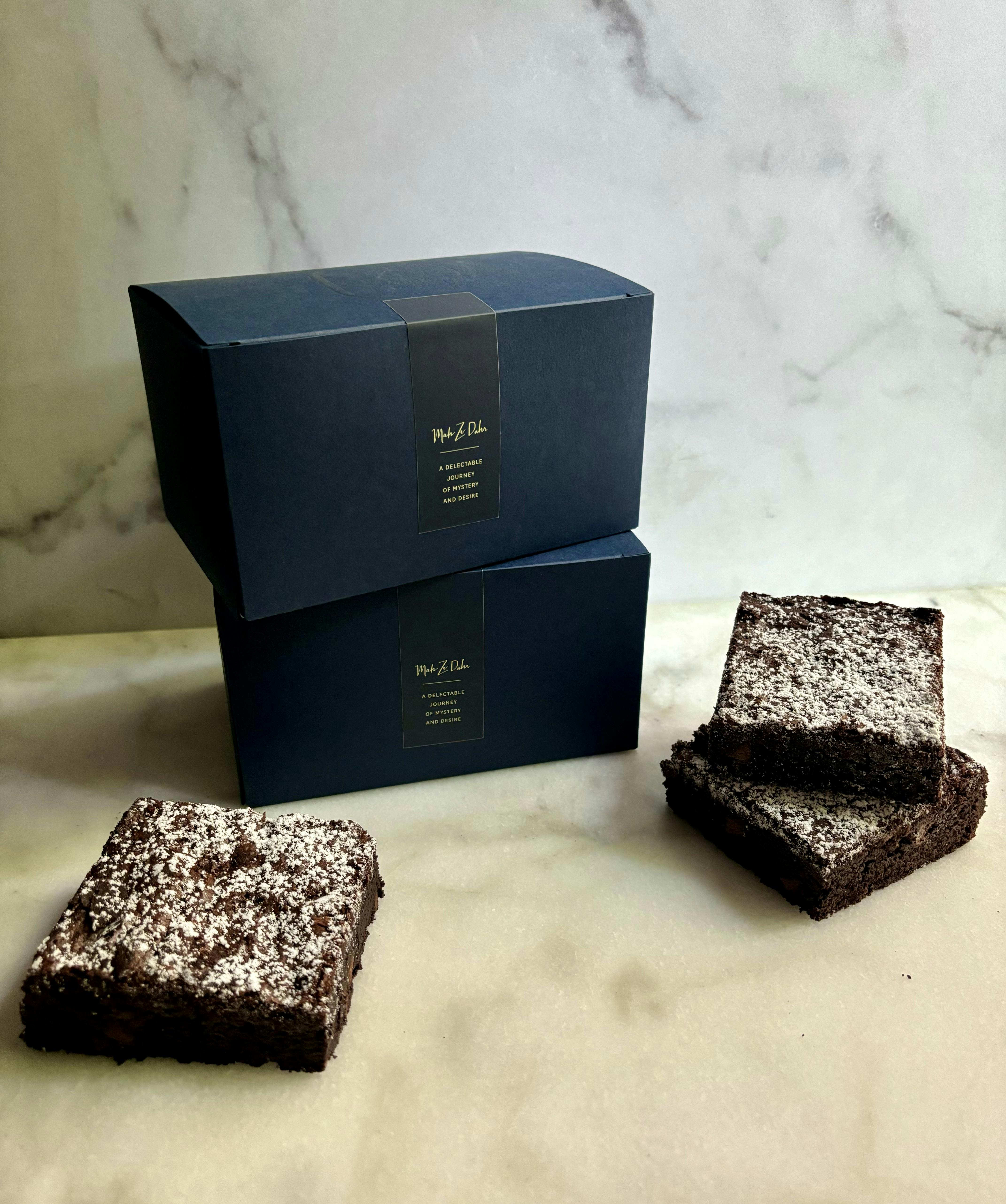 Dark Chocolate DIY Brownie Making Kit by Mah-Ze-Dahr Bakery - Alternate image 3