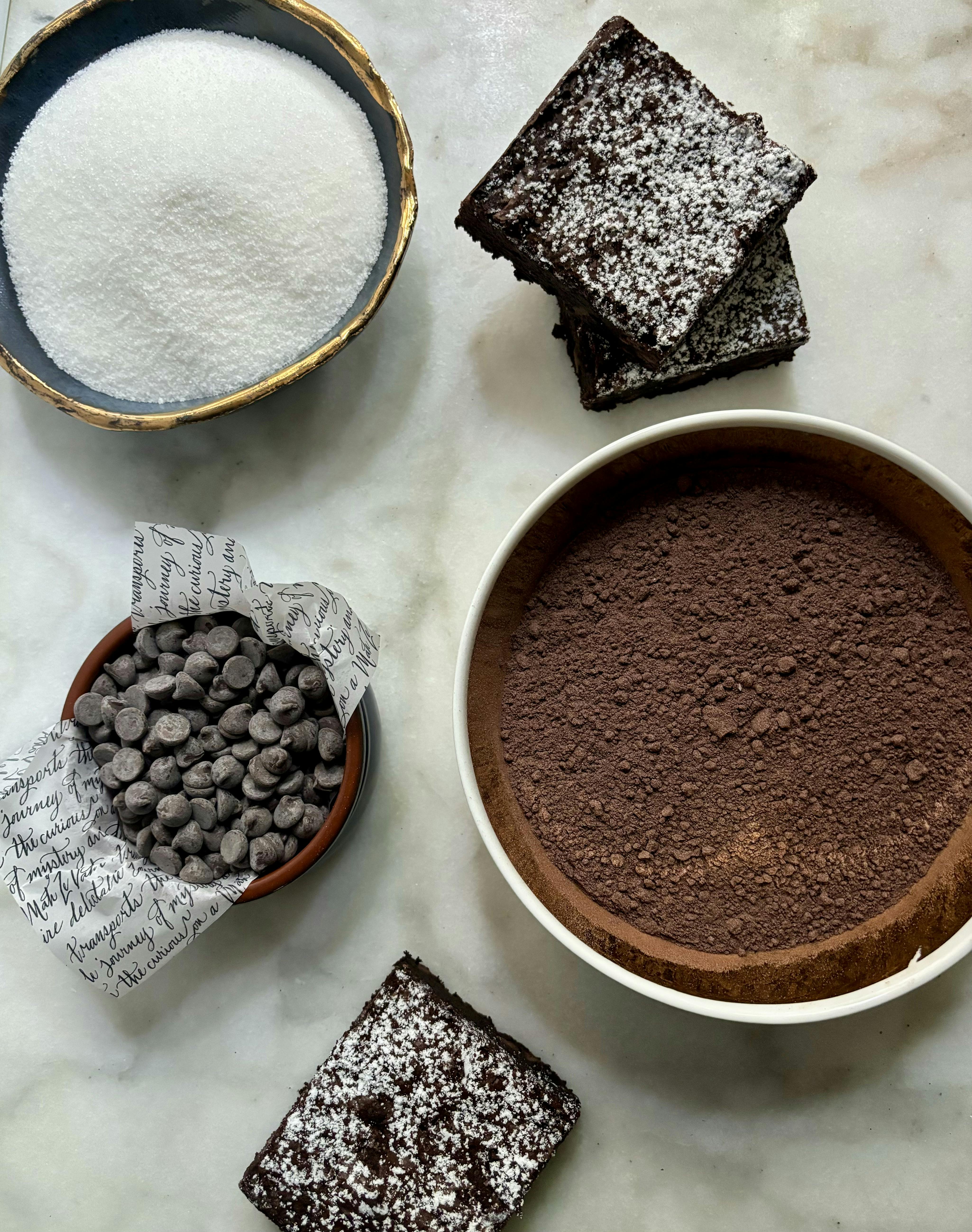 Dark Chocolate DIY Brownie Making Kit by Mah-Ze-Dahr Bakery