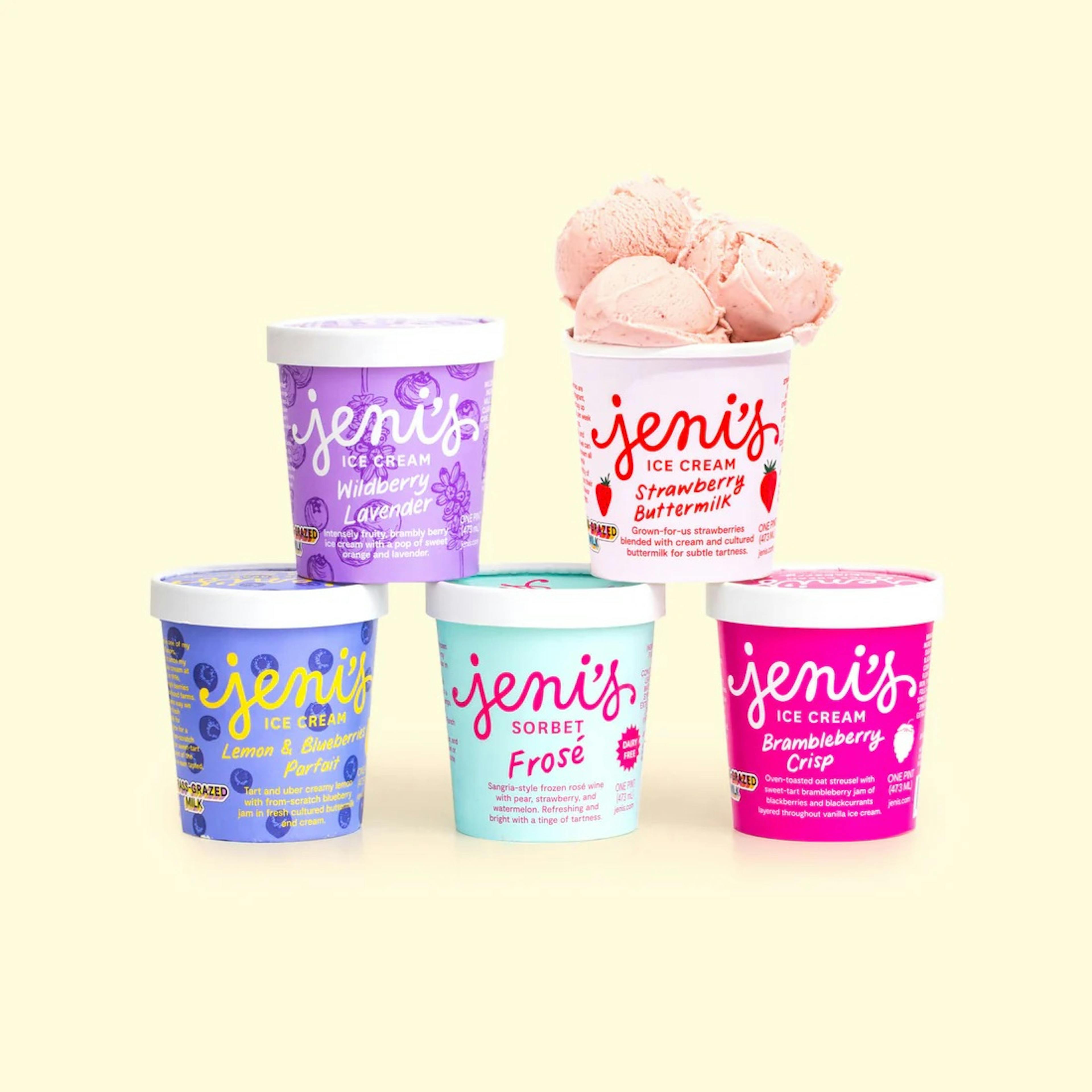 Summer Ice Cream Collection - 6 Pints by Jeni's Splendid Ice Creams
